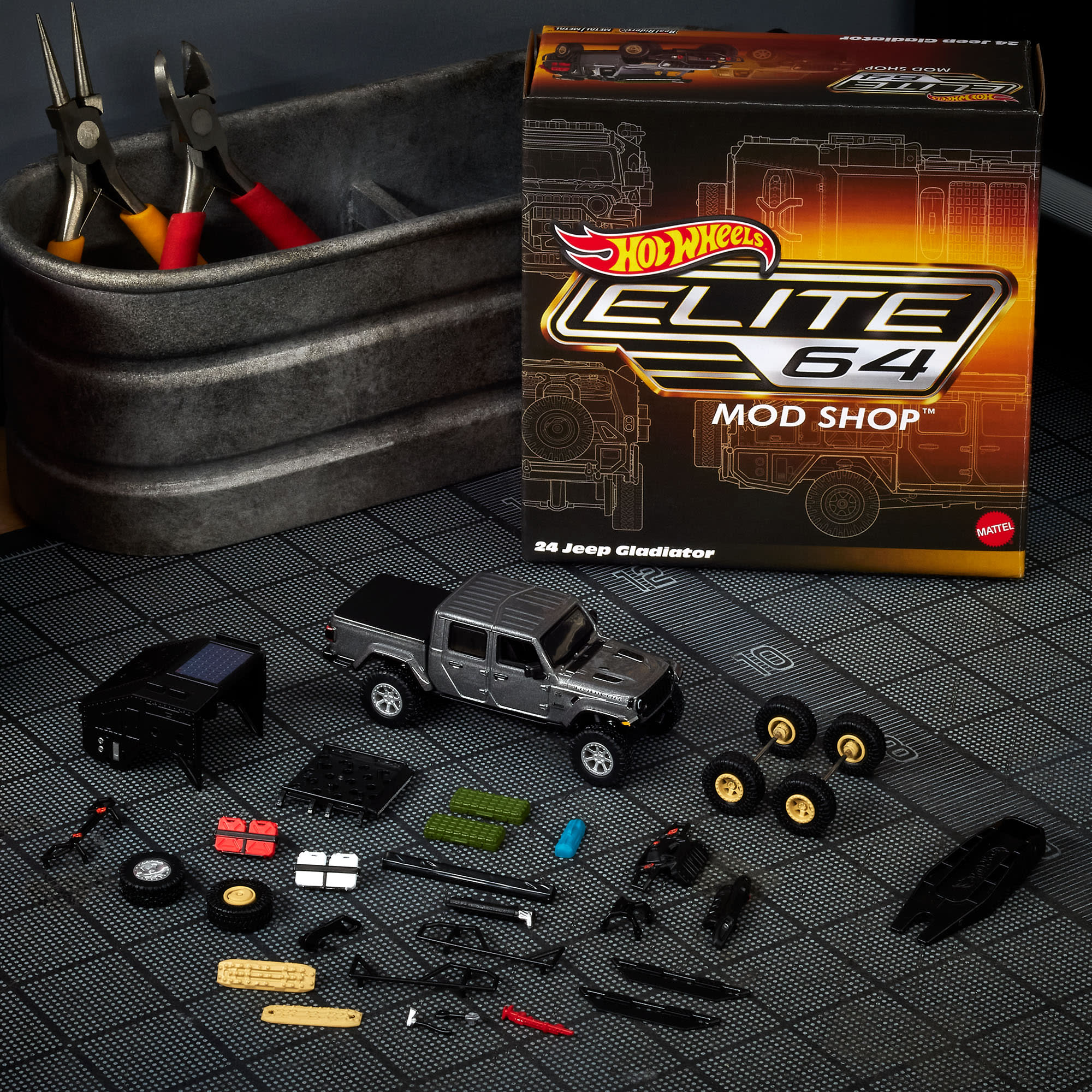 Hot Wheels Elite 64 Mod Shop '24 Jeep Gladiator - Image 2