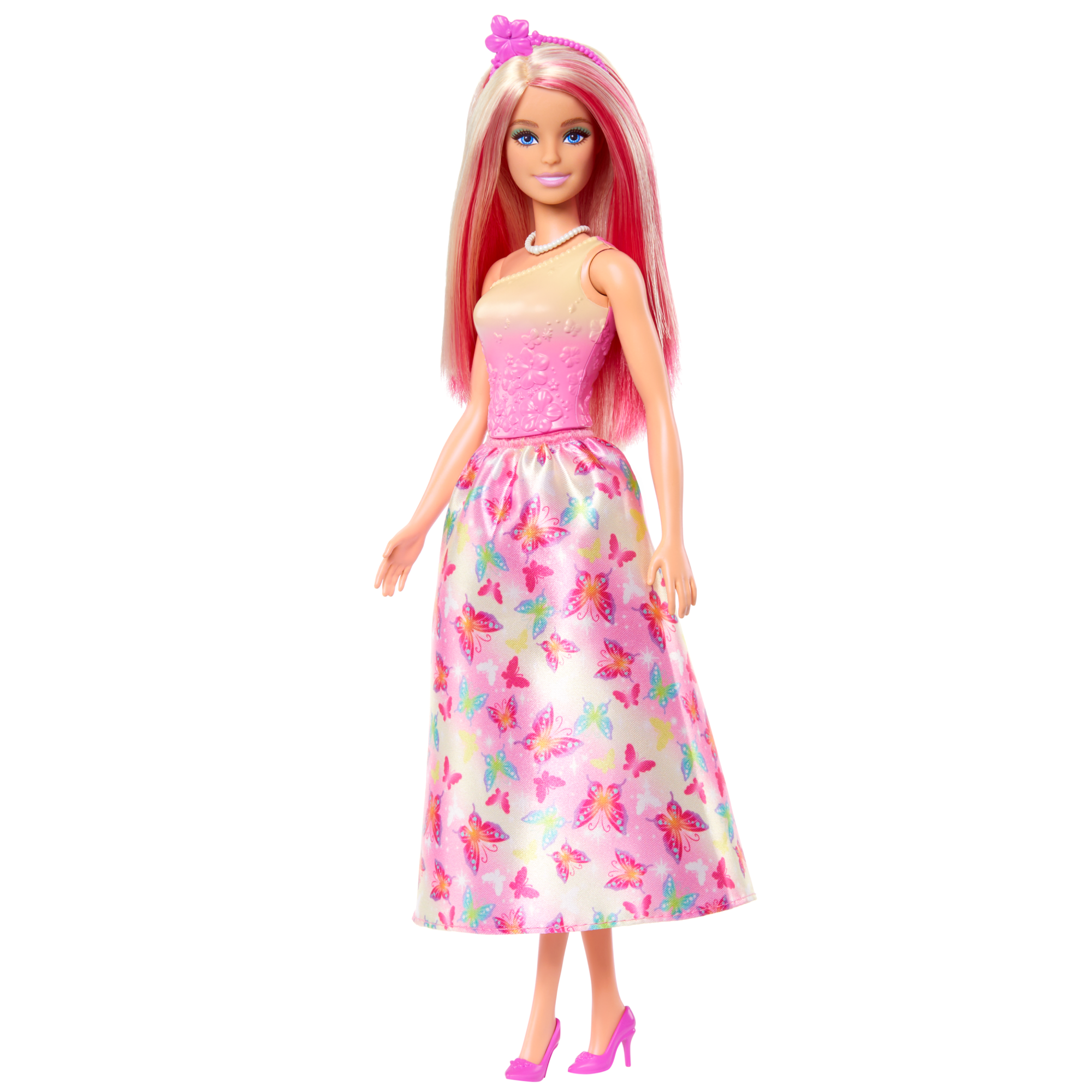 Barbie Fantasia Boneca Donzela Vestido de Sonho Rosa - Image 4