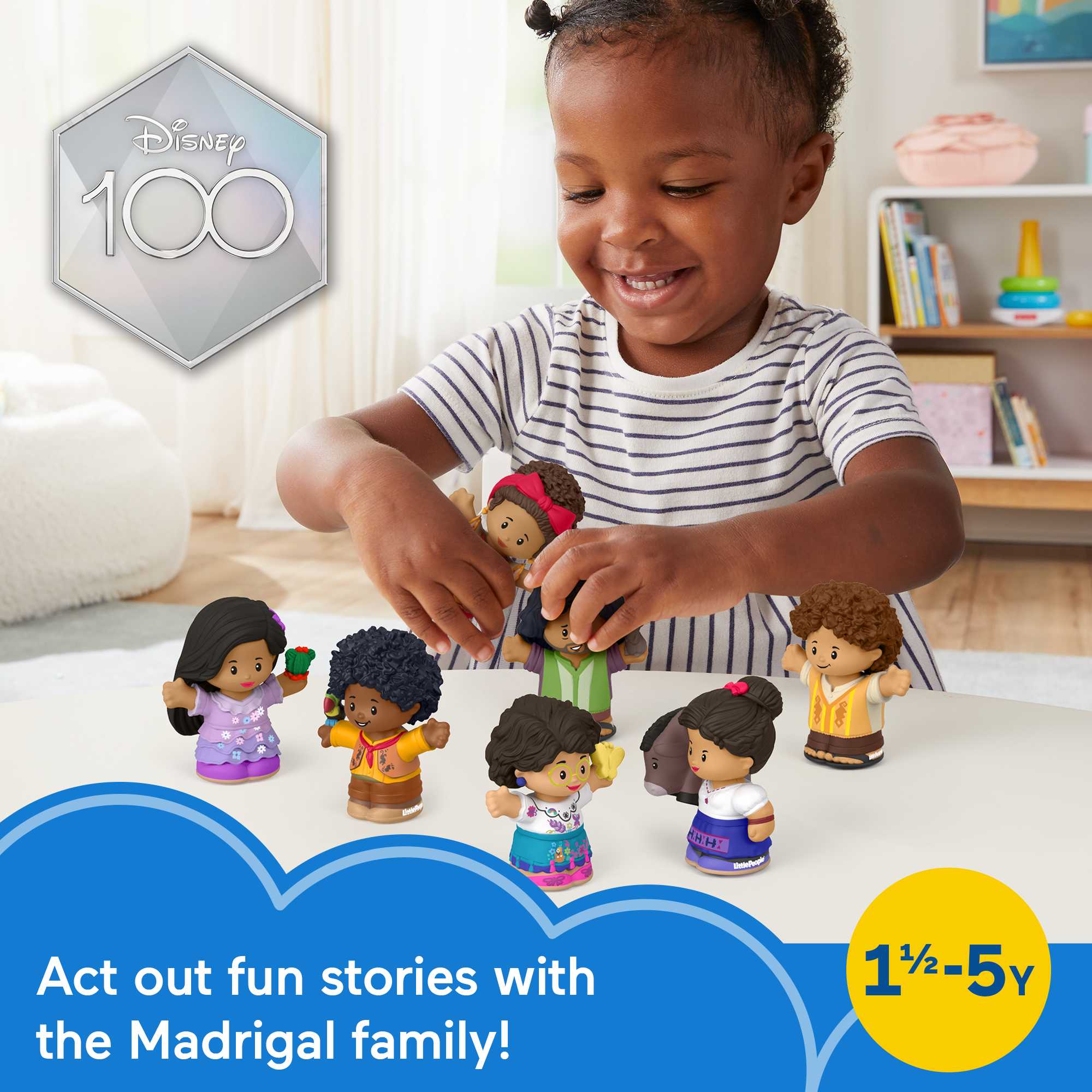 Disney Encanto Toys Set Of 7 Fisher-Price Little People Figures For Toddlers And Preschool Kids - Image 2