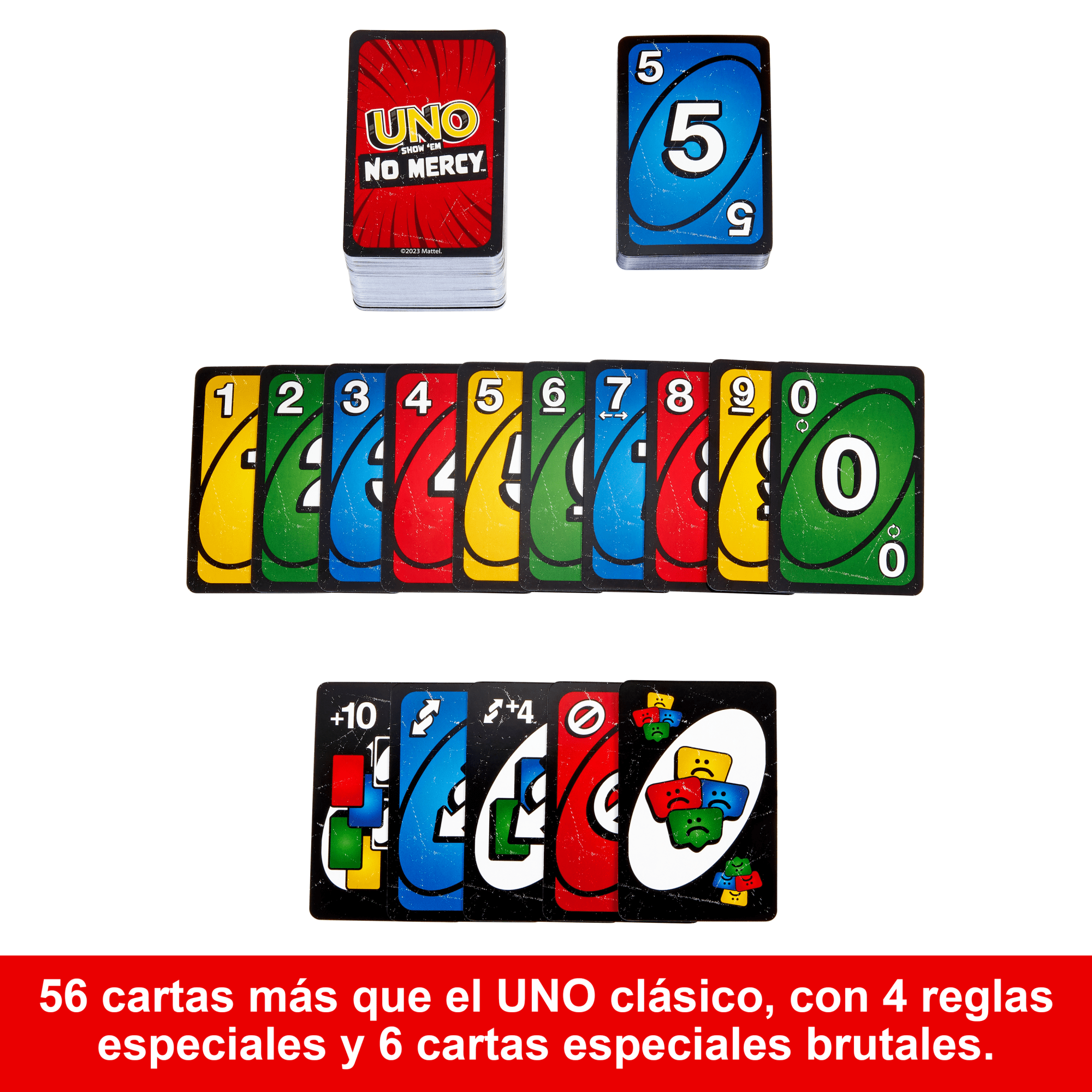 UNO Juego de Cartas No Mercy - Image 3