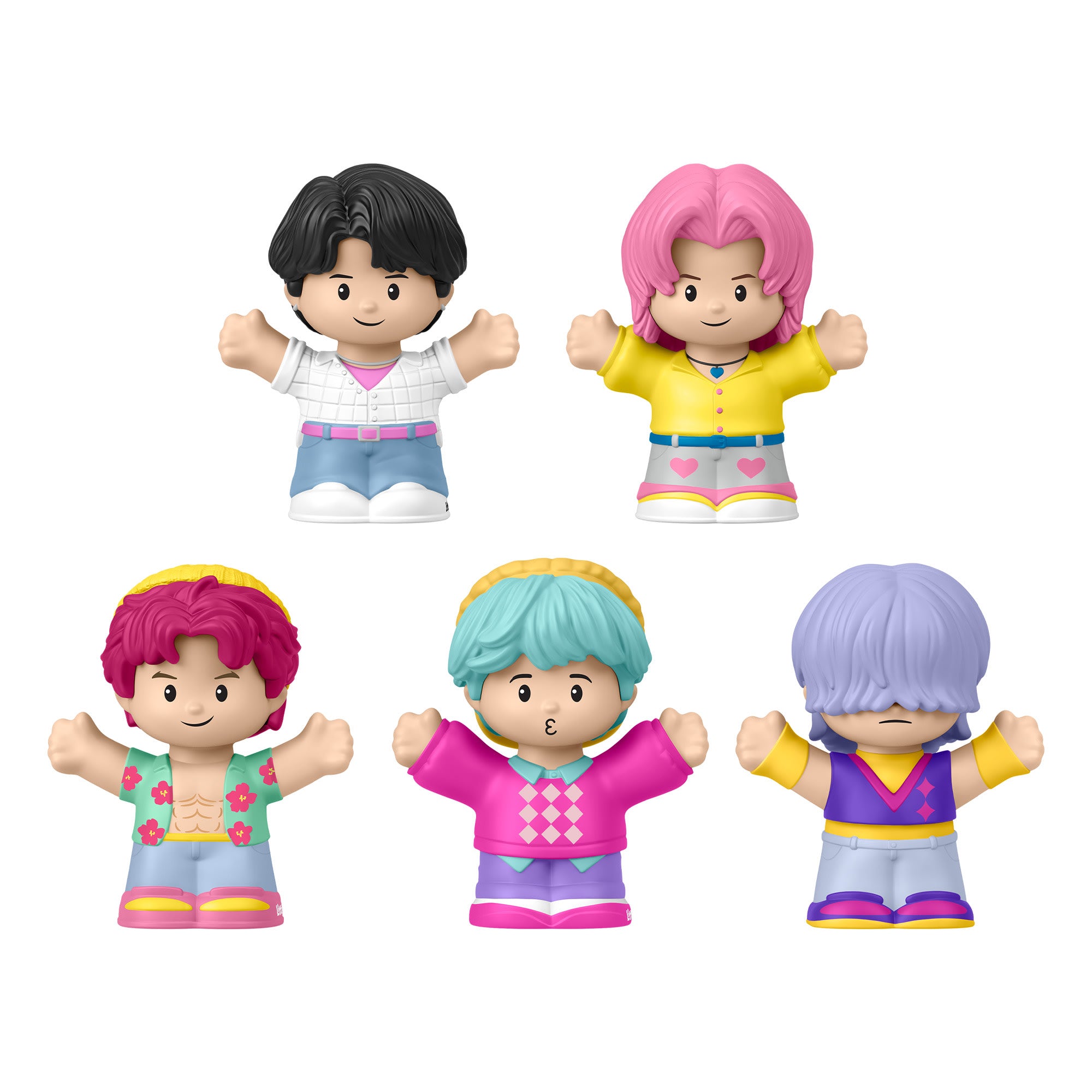Little People Collector KPop Demon Hunters Saja Boys Figure Set - Image 2