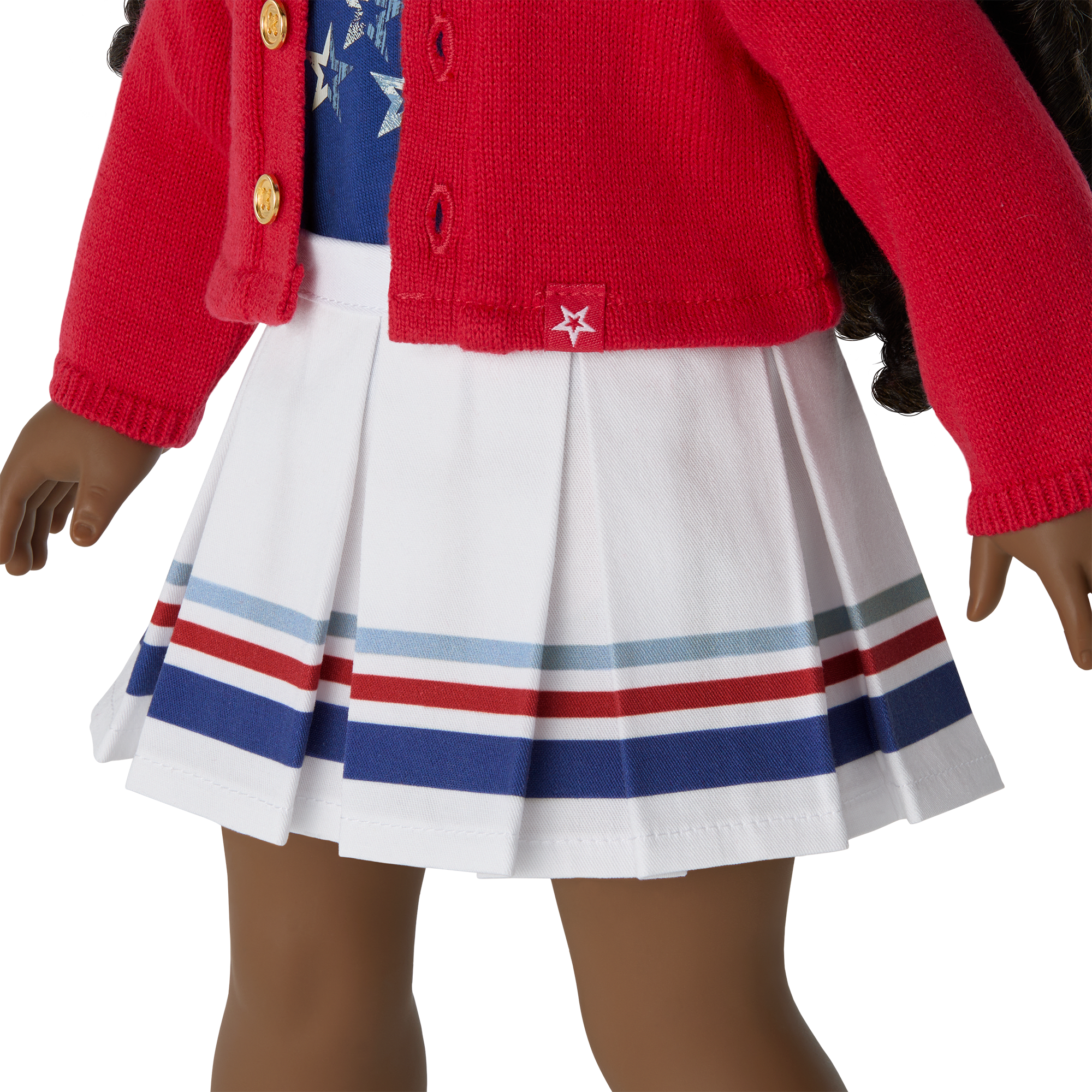 Team AG™ Sweater & Skirt Set for 18-inch Dolls - Image 6