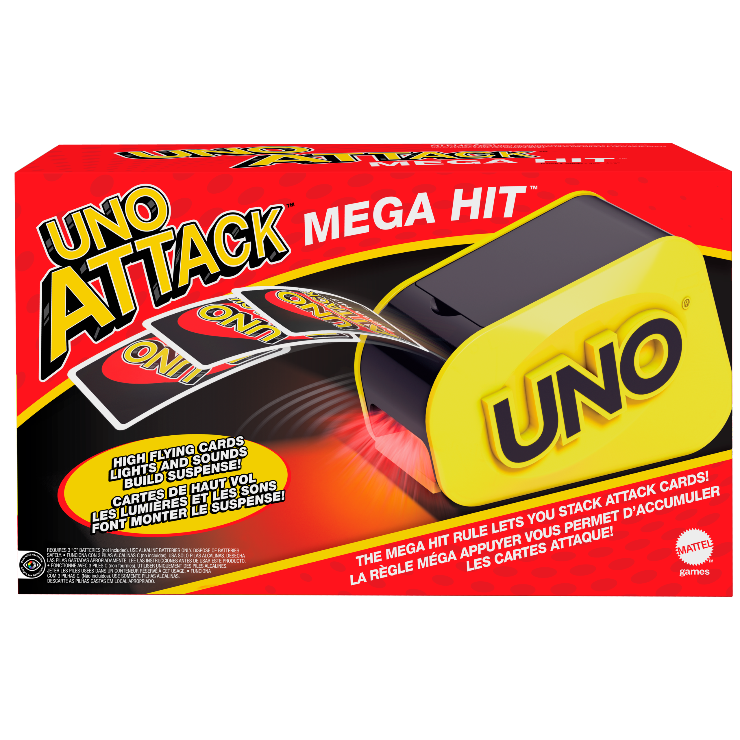 Jeu de Cartes Uno Attack® Mega Hit™. Distributeur Aléatoire