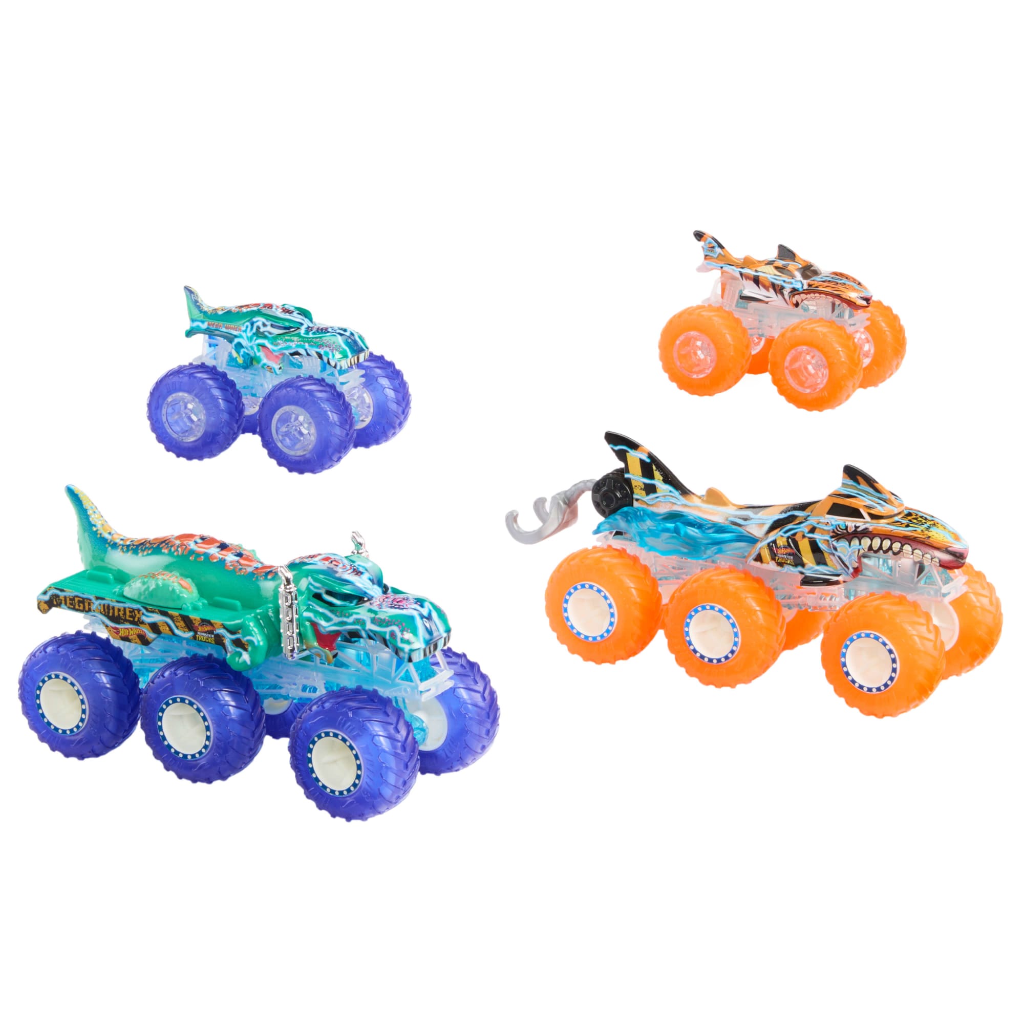 Hot Wheels-Gros Camion Monster Trucks Power Smashers-Coffret - Image 3