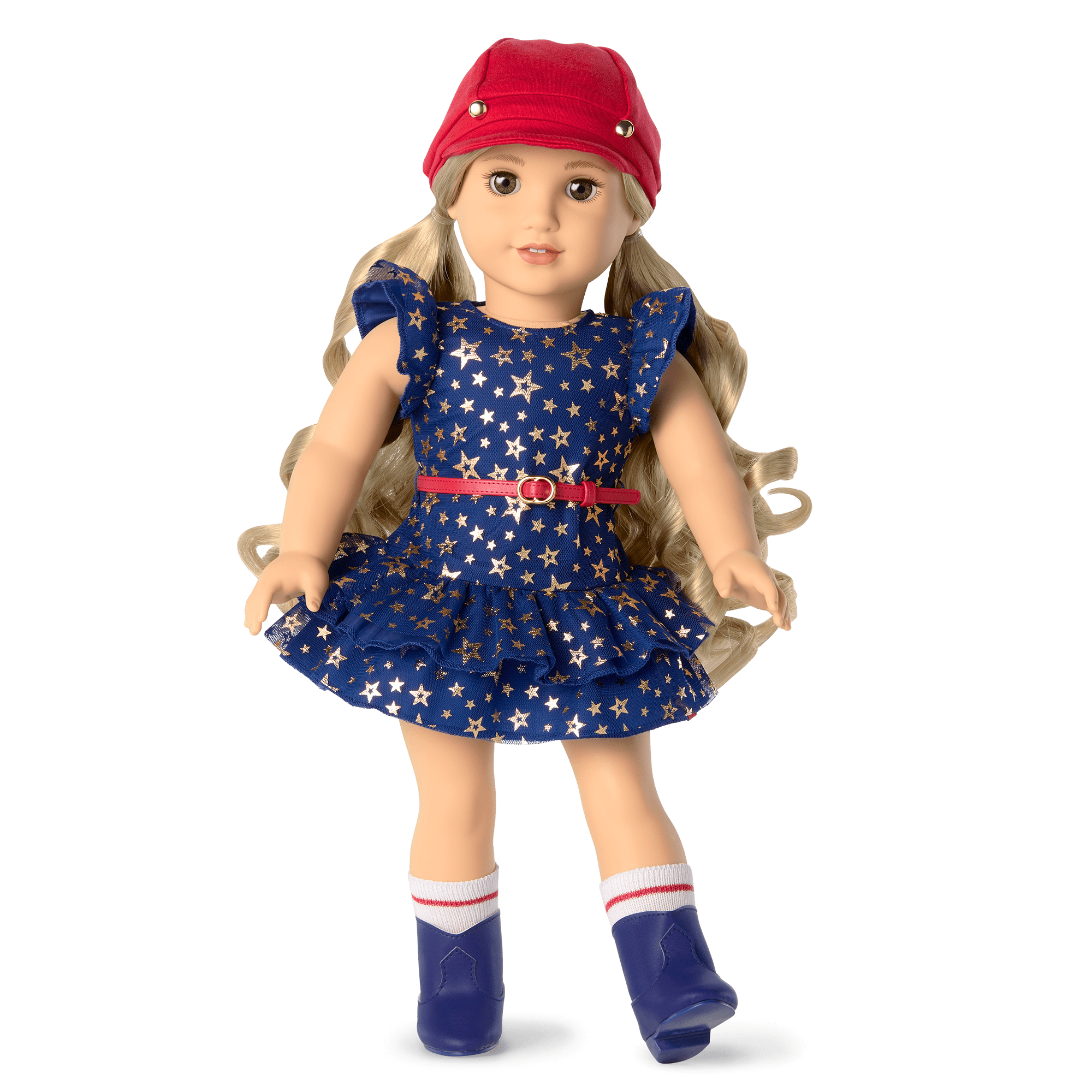 Team AG™ Navy Dress Set for 18-inch Dolls - Image 2
