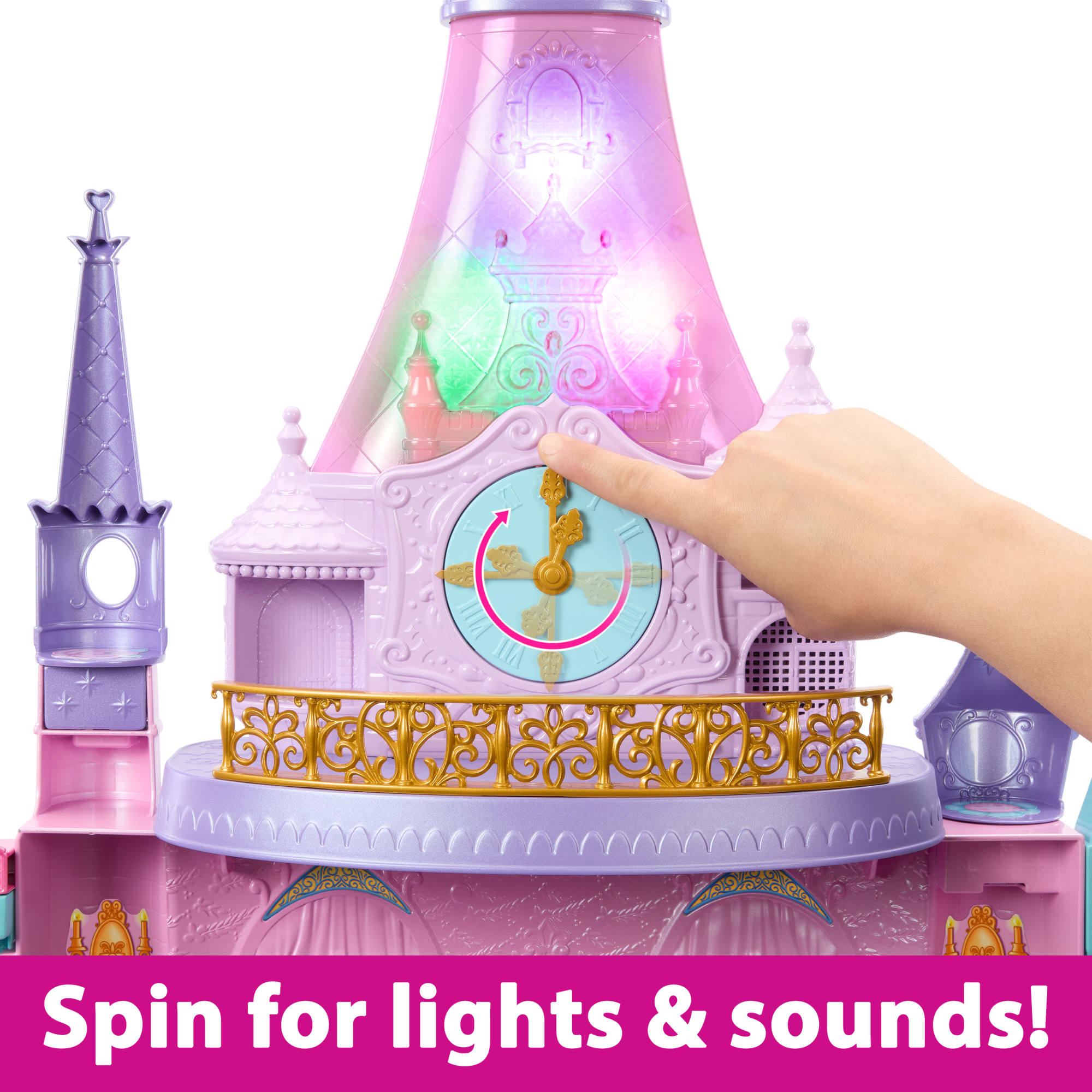 Disney Princess Ultimate Castle Doll House With Lights & Sounds & 25+ Accessories Pieces. 4 Ft Tall - Image 3