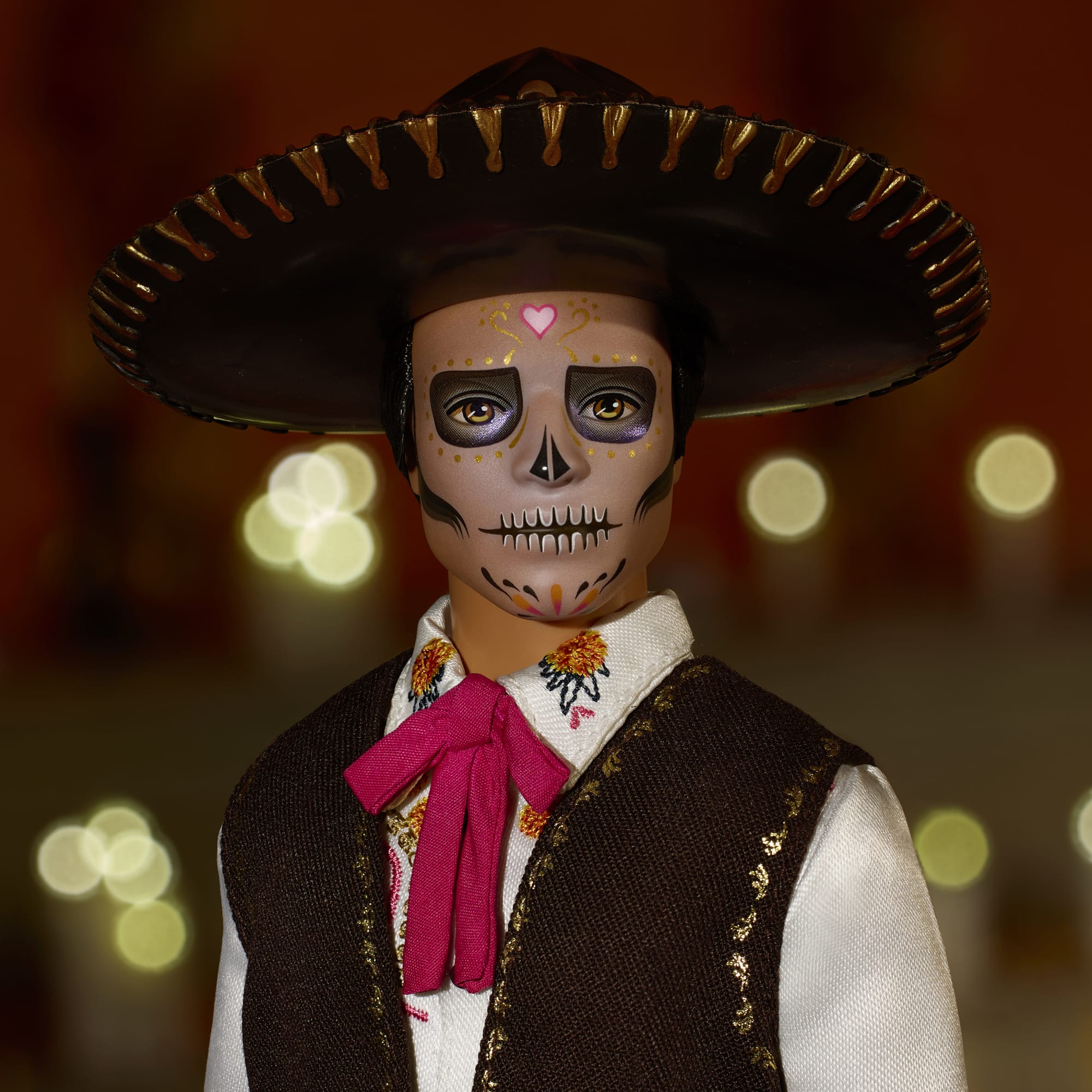 Barbie Signature Día De Muertos 2025 Collectible Ken Doll in Suit And Sombrero - Image 2