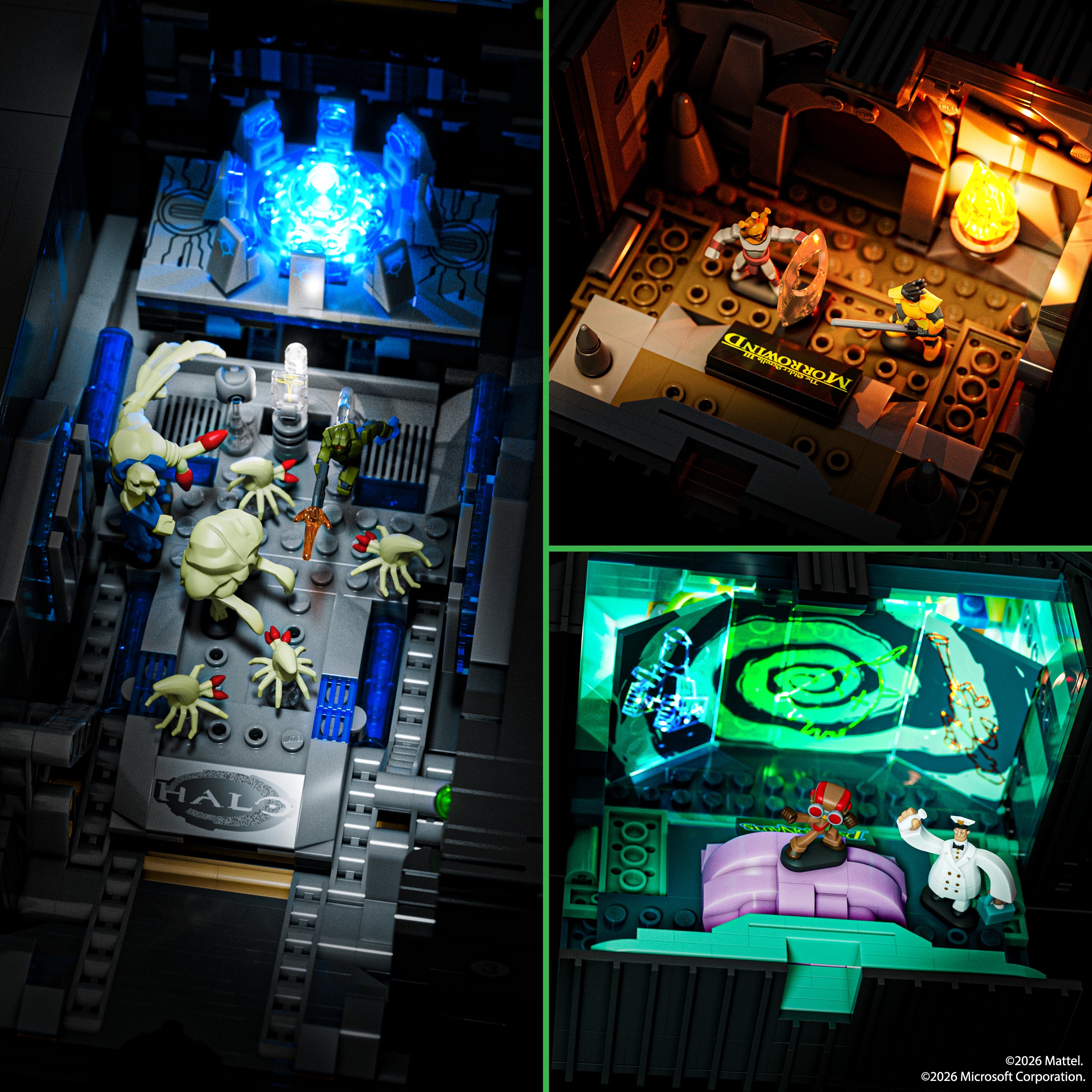 Mattel Brick Shop Microsoft Xbox Building Toy Kit - Image 4