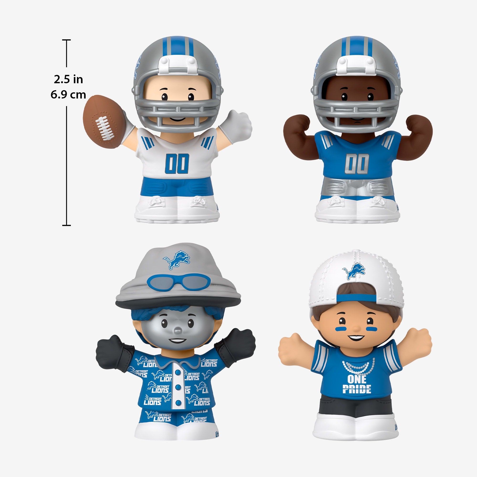 Little People Collector x NFL Detroit Lions Set - Image 8