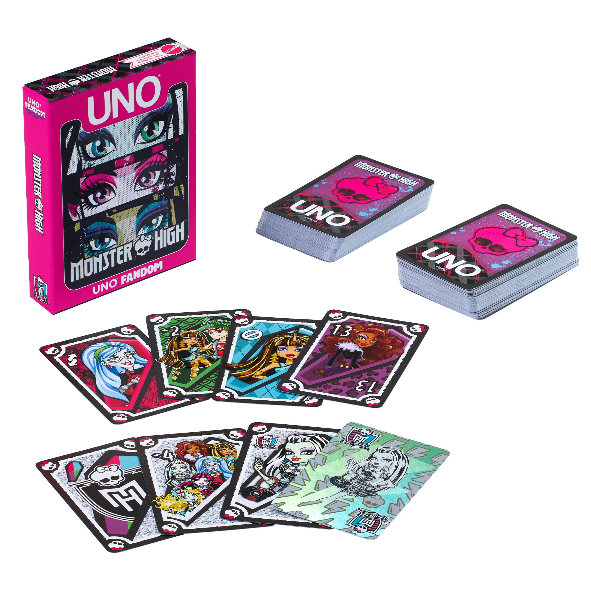 UNO Fandom Monster High Game Deck - Image 2