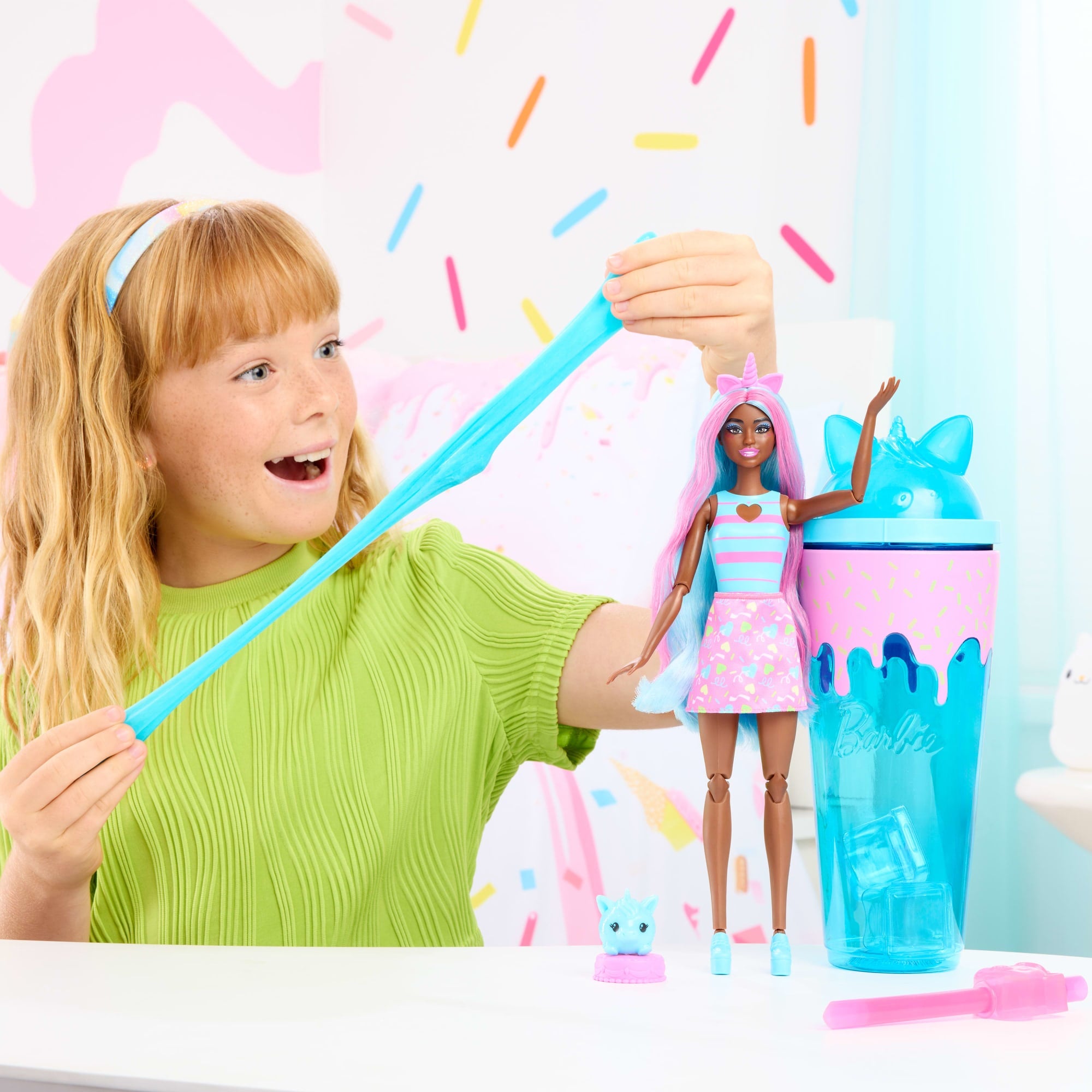 Barbie Pop Reveal Boneca Série de Animaizinhos Unicórnio - Image 2