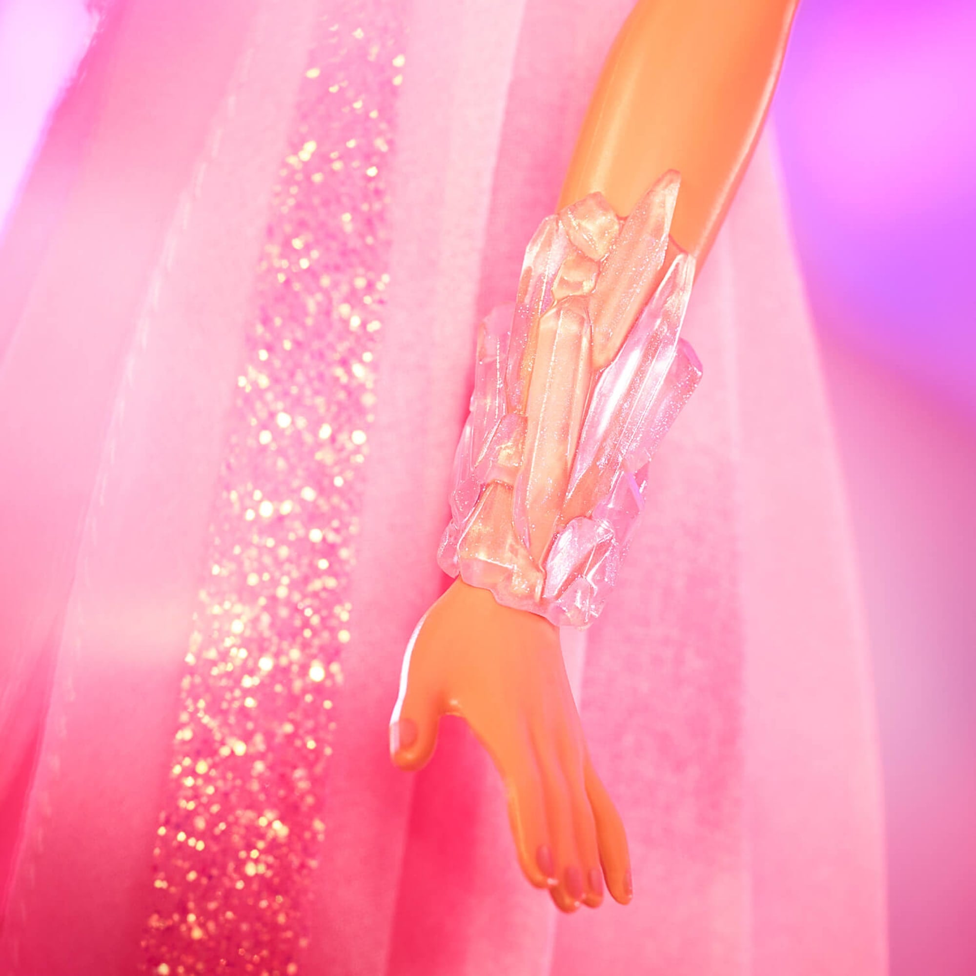 Barbie Crystal Fantasy Collection Rose Quartz Doll - Image 4