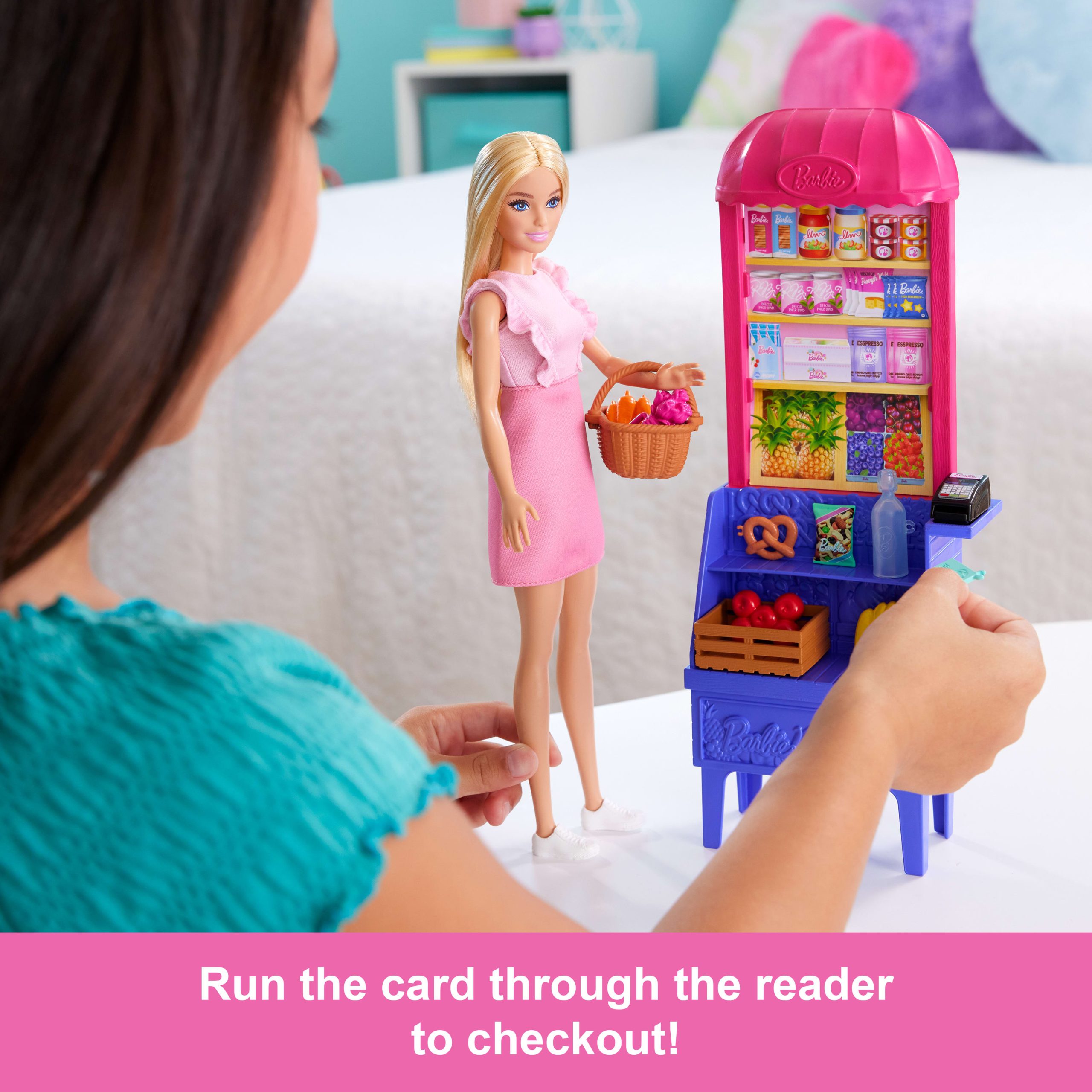 Barbie And Teresa Recipe For Friendship Malibu At The Market Doll & Playset With 11 Accessories - Image 3