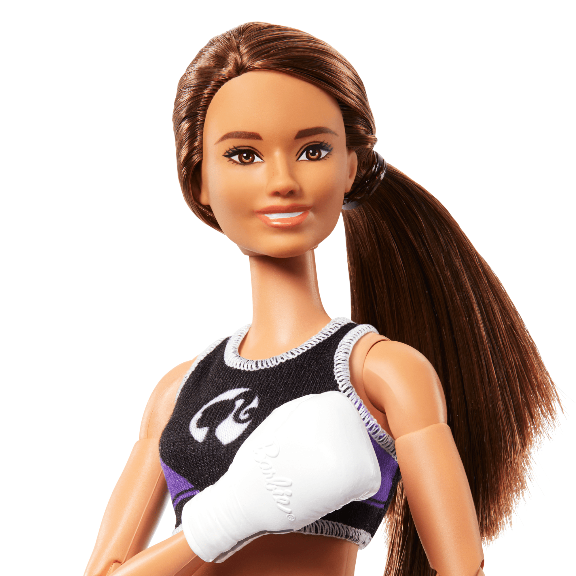 Barbie Ultra Flexible Poupée et Accessoires Boxeuse. Brunette - Image 2