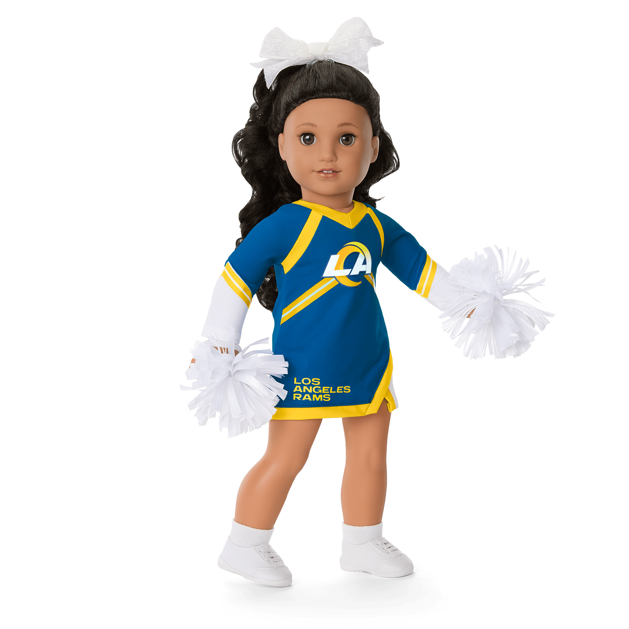 American Girl® x NFL Los Angeles Rams Cheer Uniform for 18-inch Dolls - Image 2