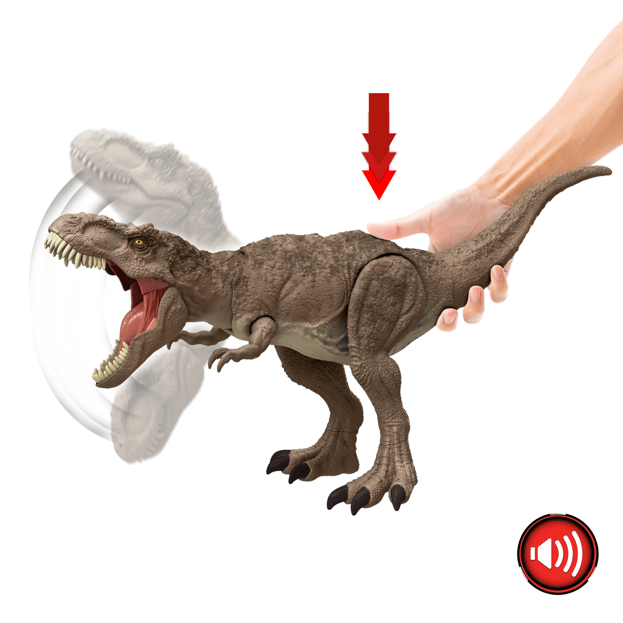 Jurassic World Dinossauro de Brinquedo Ataque Total T. Rex - Image 3