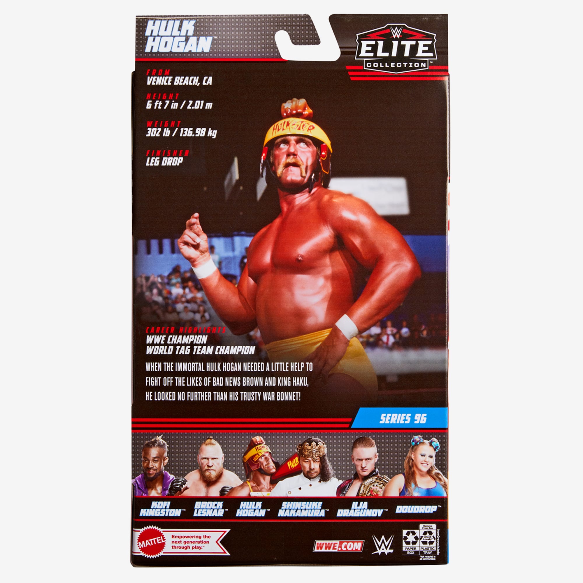 WWE Hulk Hogan Elite Collection Action Figure - Image 6