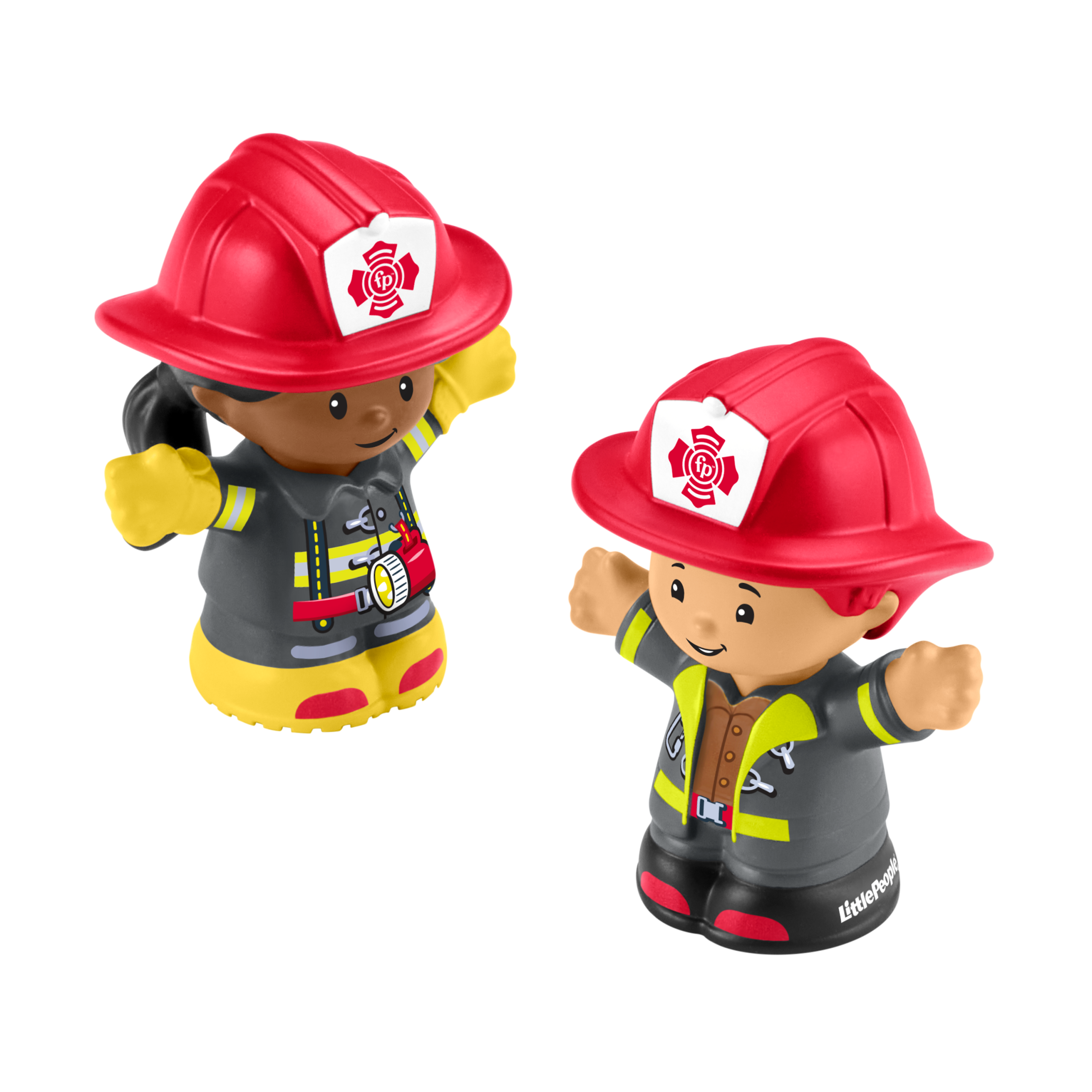 Little People Brinquedo para Bebês Caminhão de Bombeiros Médio - Image 3