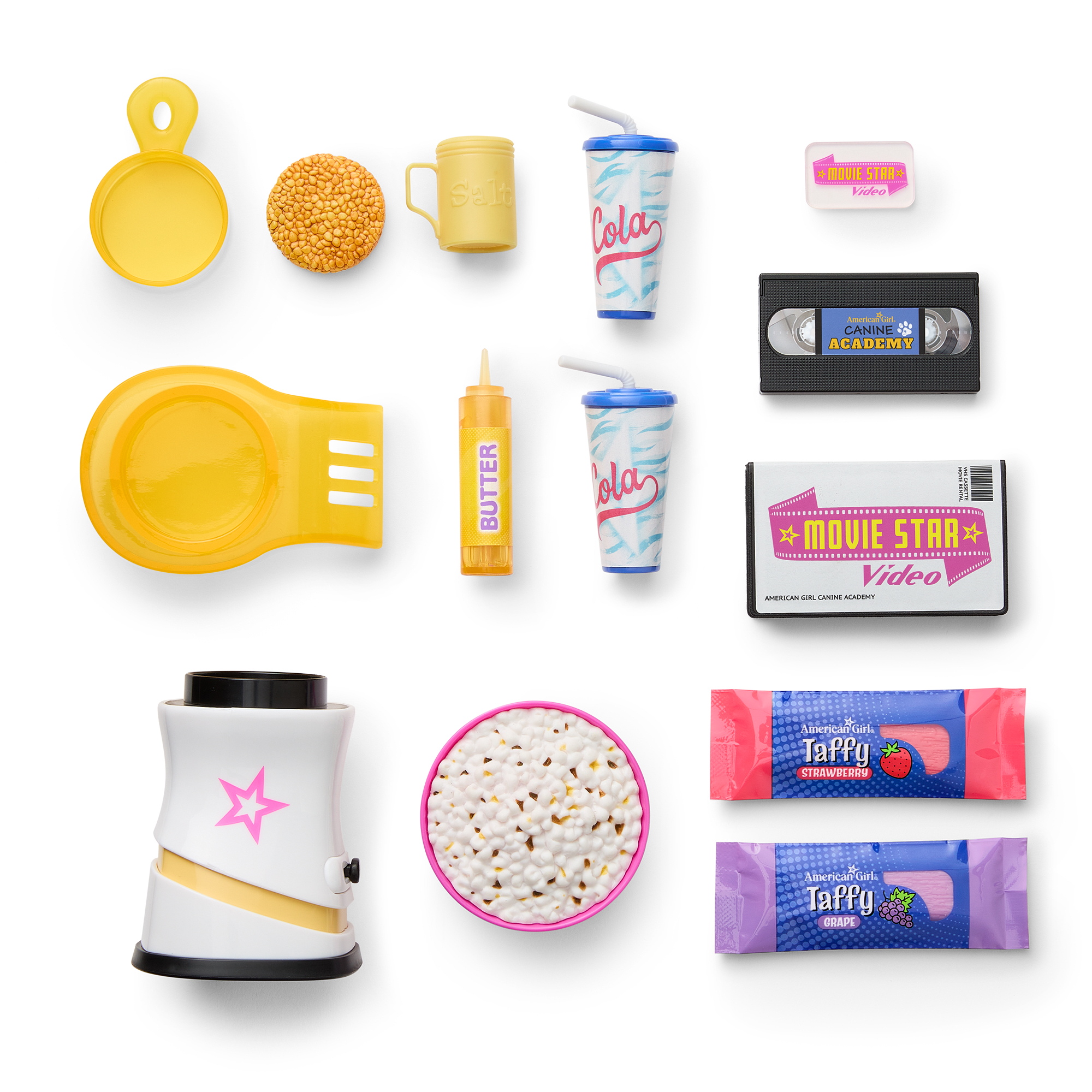 Isabel™ & Nicki's™ Movie Night Set for 18-inch Dolls (Historical Characters) - Image 2
