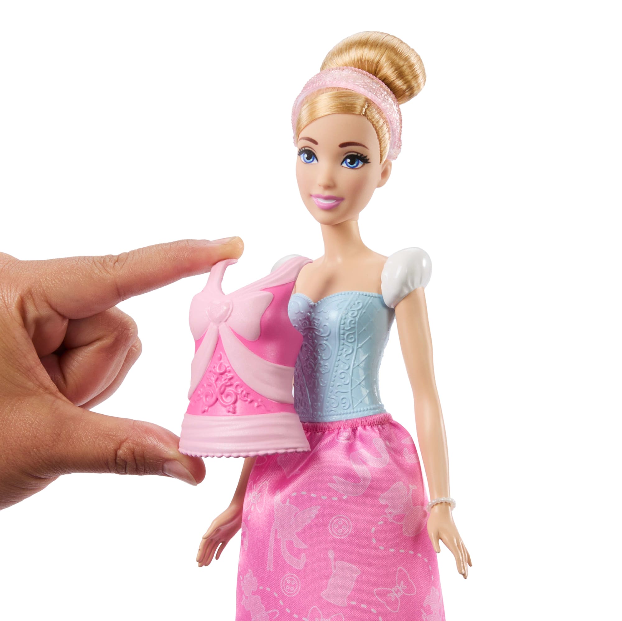 Princesses Disney Poupée Mode Histoires de Cendrillon2-en-1 - Image 3