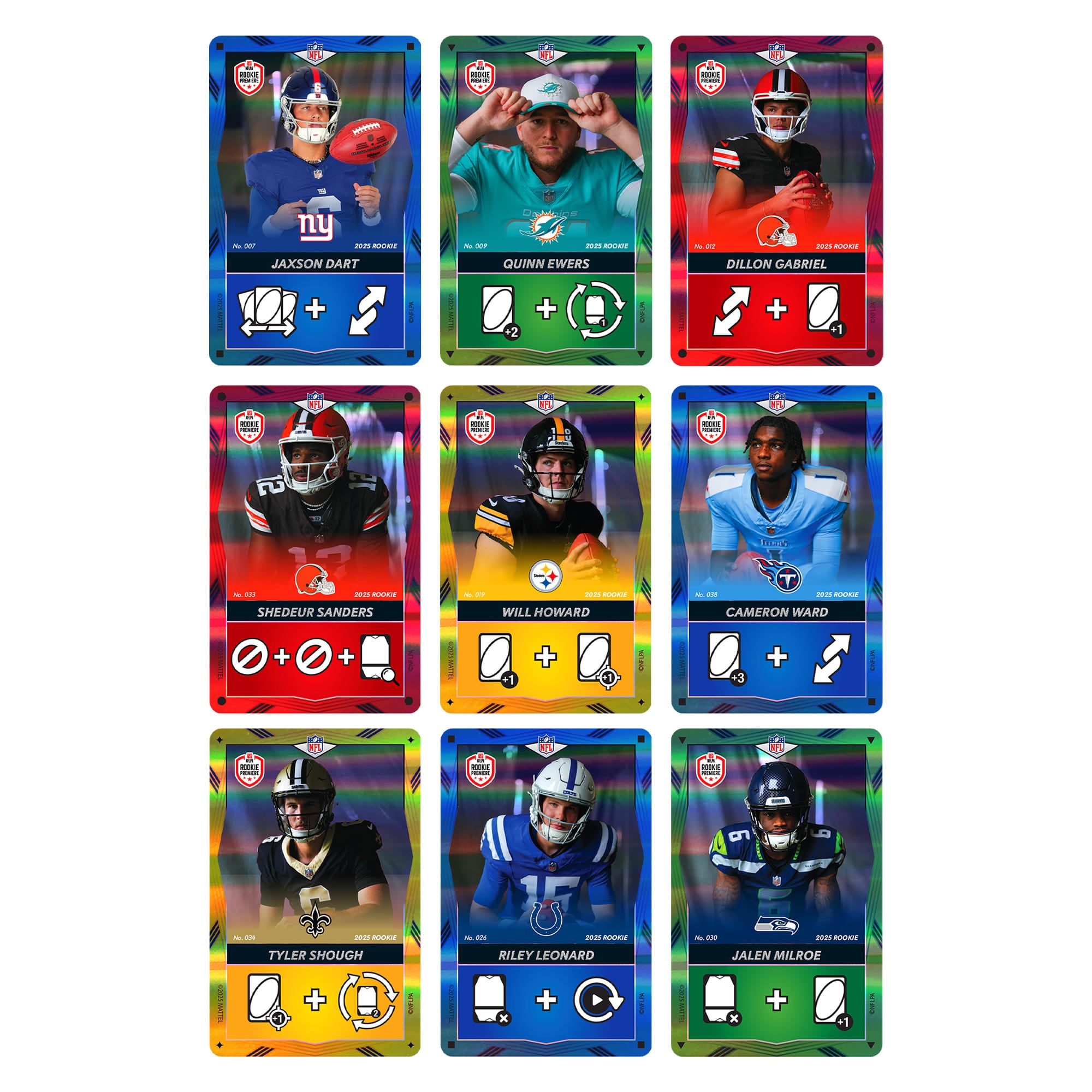 UNO Elite NFL 2025 All-Rookie Starter Pack - Image 10