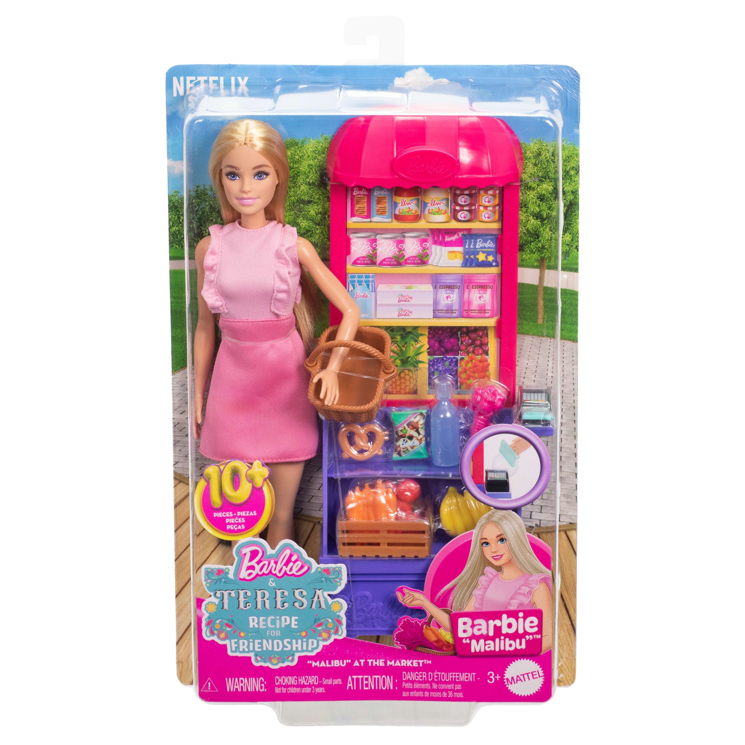Barbie And Teresa Recipe For Friendship Malibu At The Market Doll & Playset With 11 Accessories - Image 6