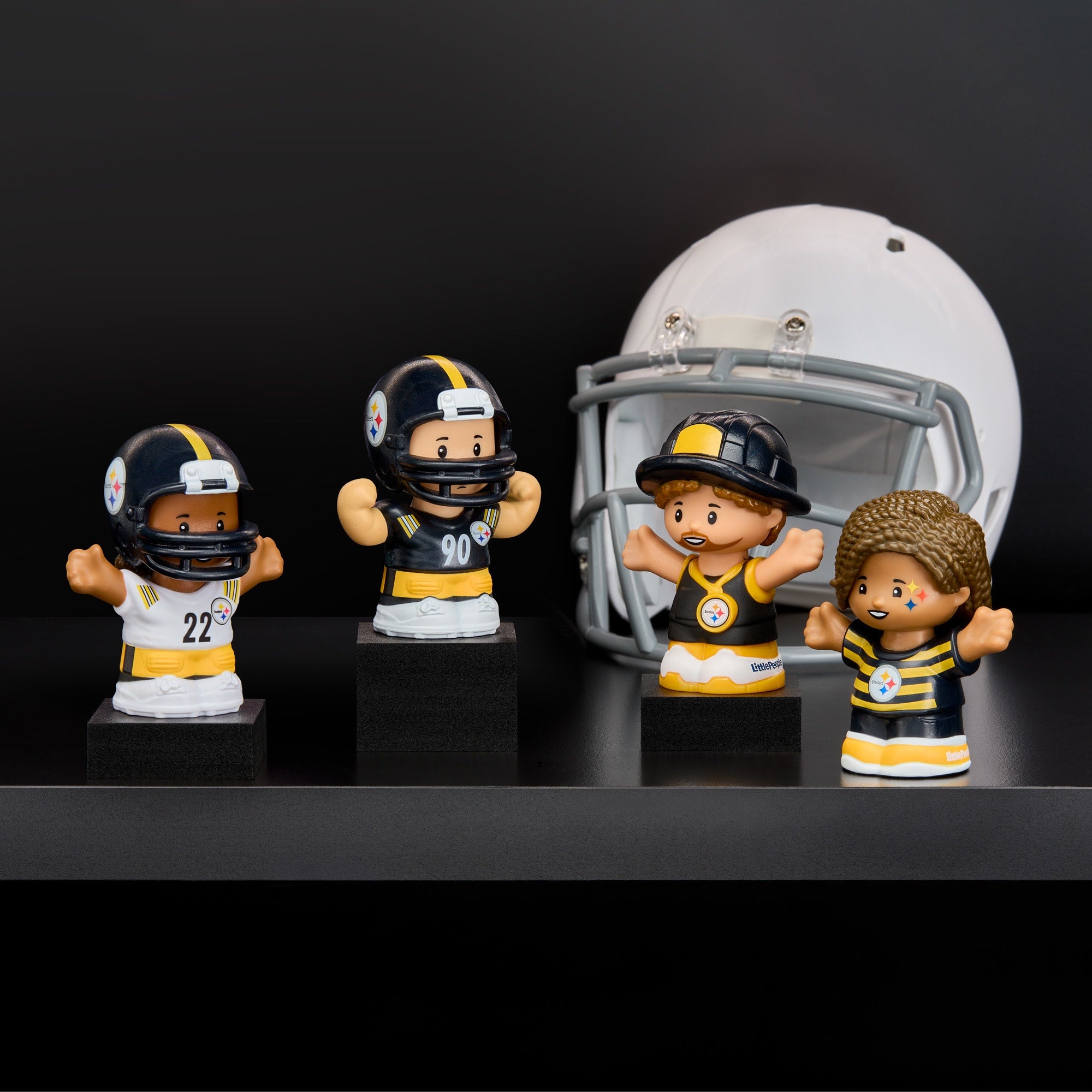 Little People Collector x NFL Pittsburgh Steelers Set - Image 3