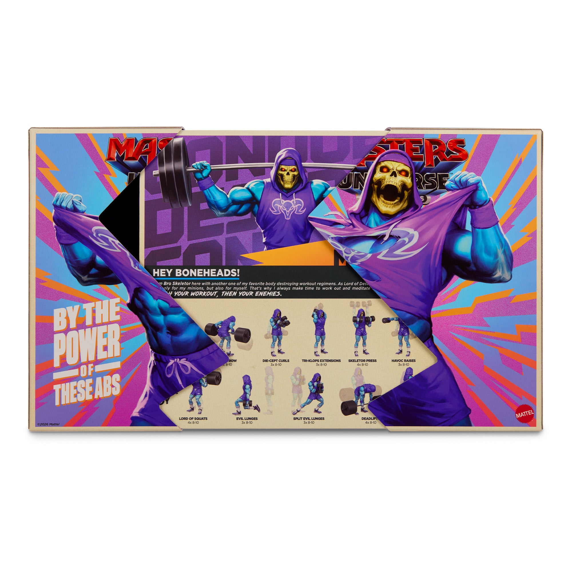 Masters of the Universe Gym Bro Skeletor Action Figure - Image 8
