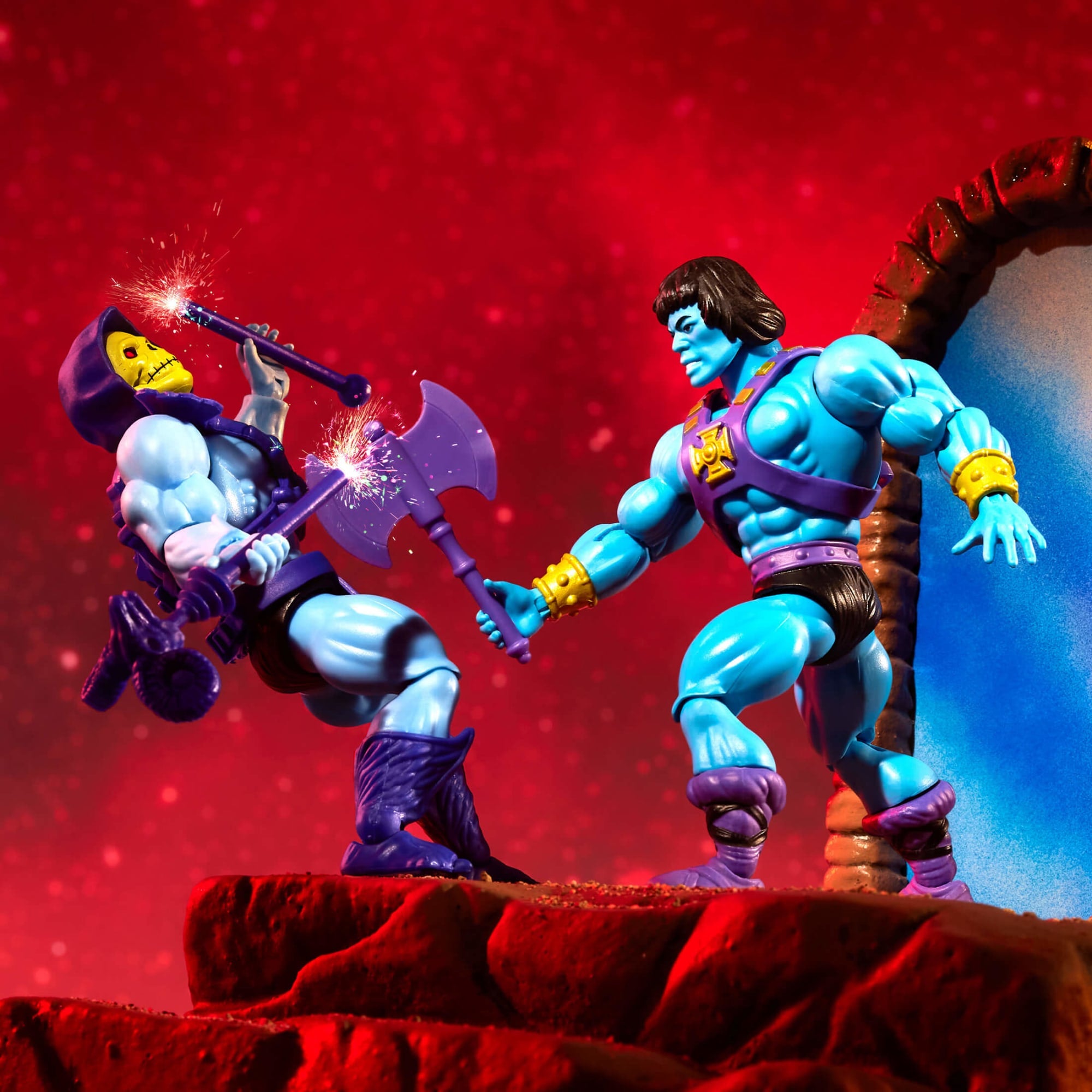 Masters of the Universe Origins He-Skeletor Figure - Image 3