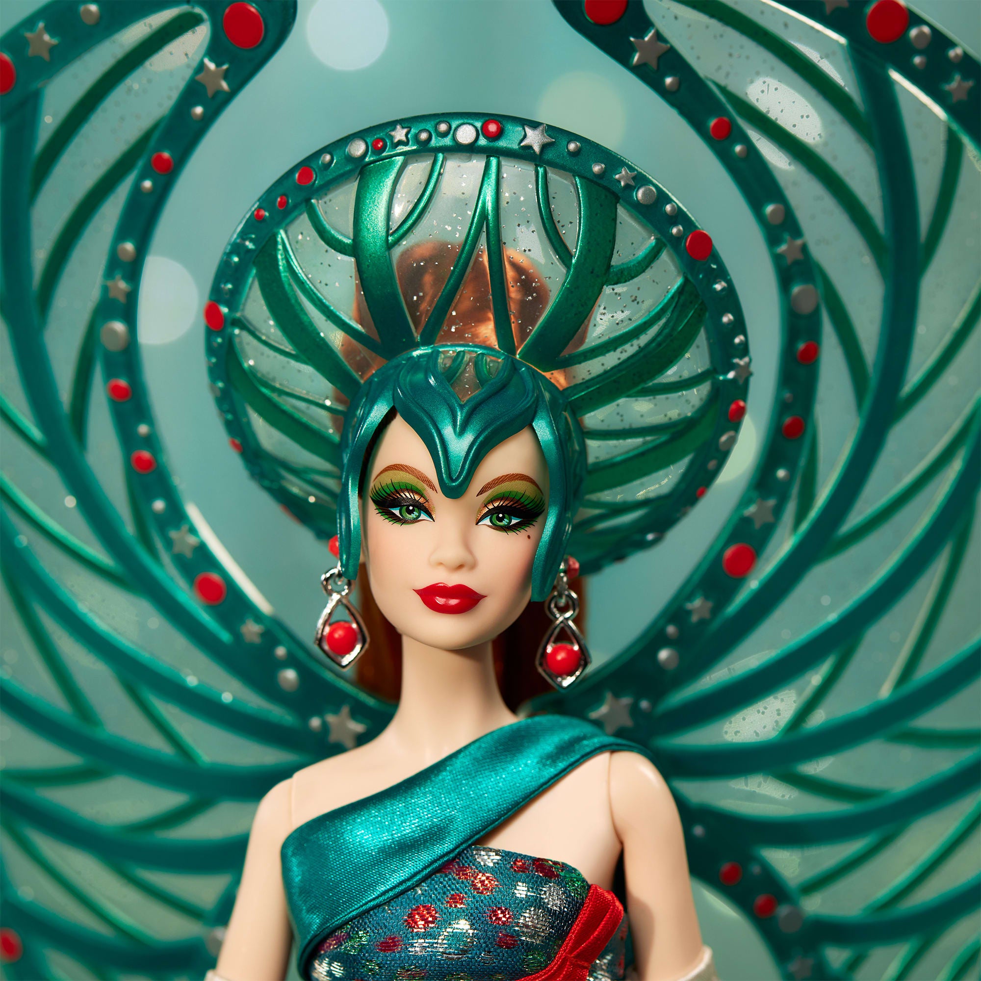 Bob Mackie Holiday Angel Barbie Doll - Image 4