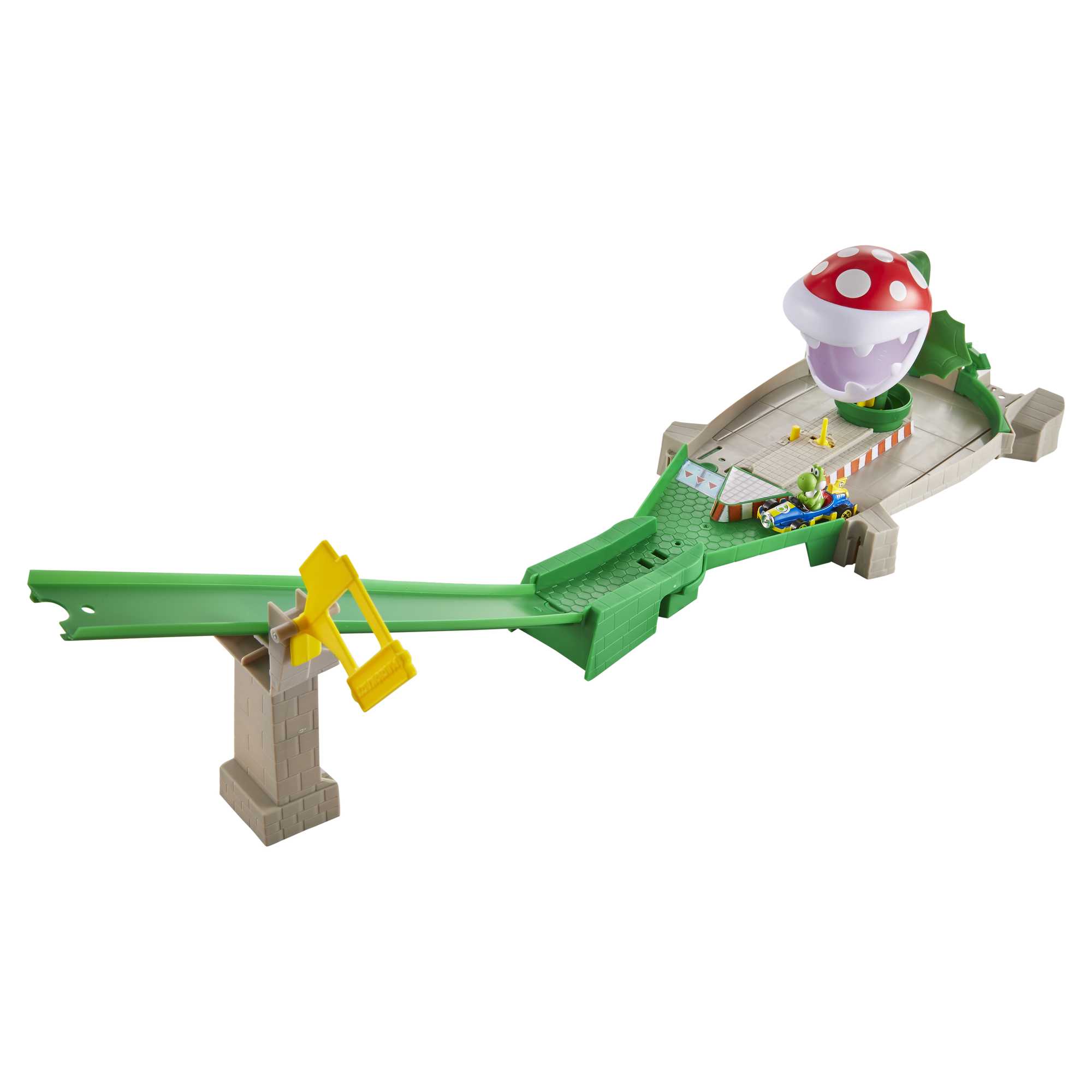 Hot Wheels Mario Kart Piranha Plant Track Playset With 1 Toy Car