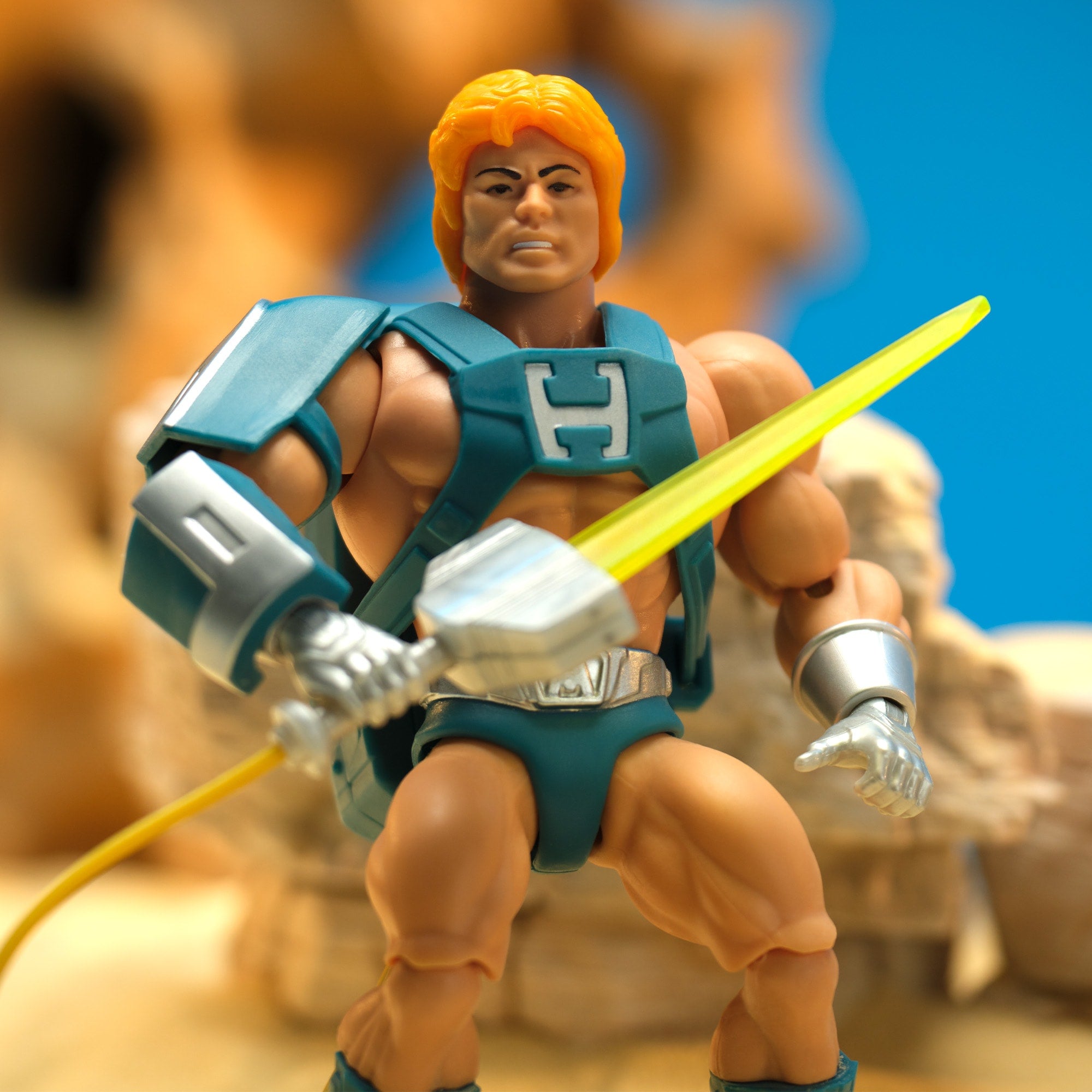 Masters of the Universe Origins Deluxe Laser Power He-Man - Image 2