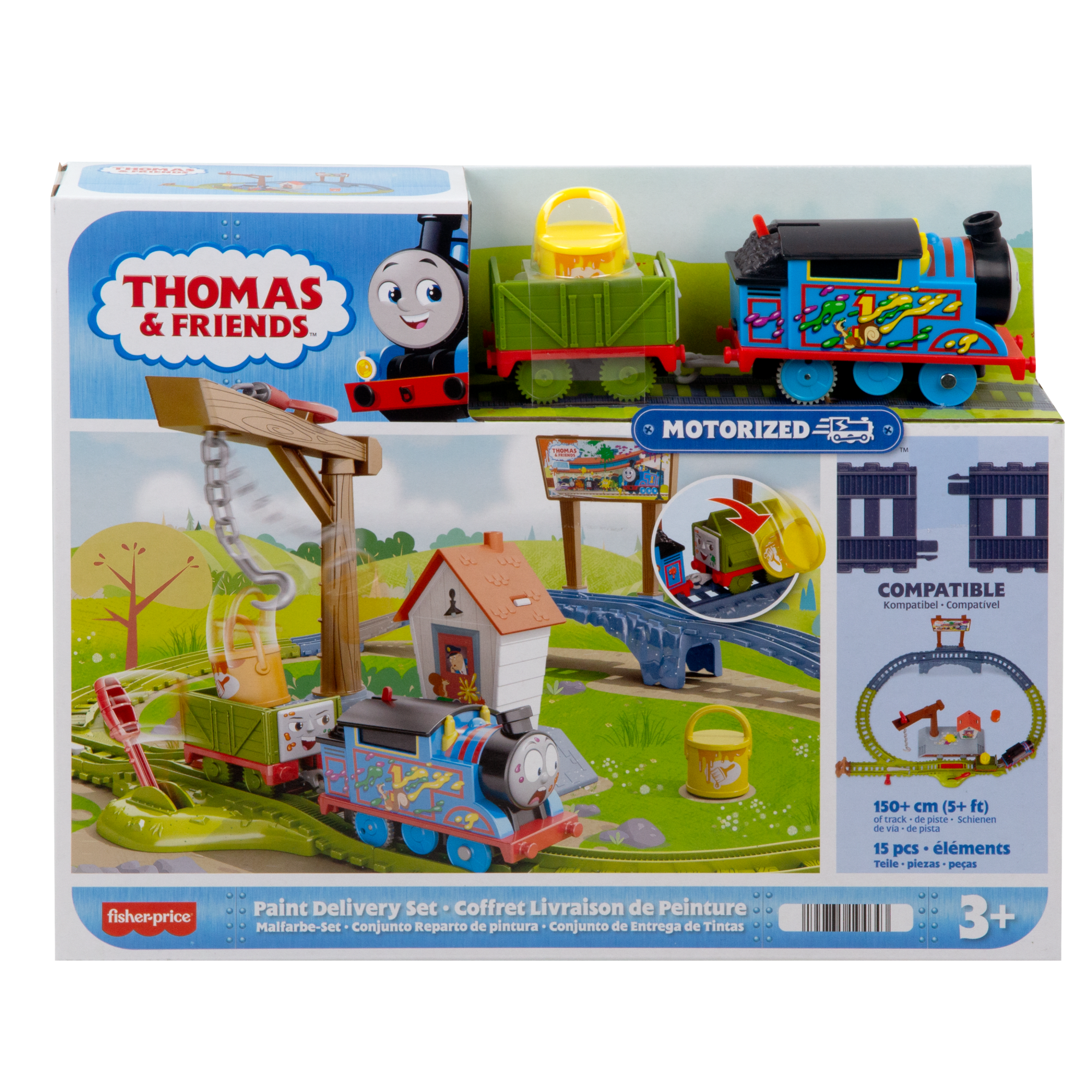 Thomas et ses Amis Coffret Train et Piste Livraison de Peinture - Image 6