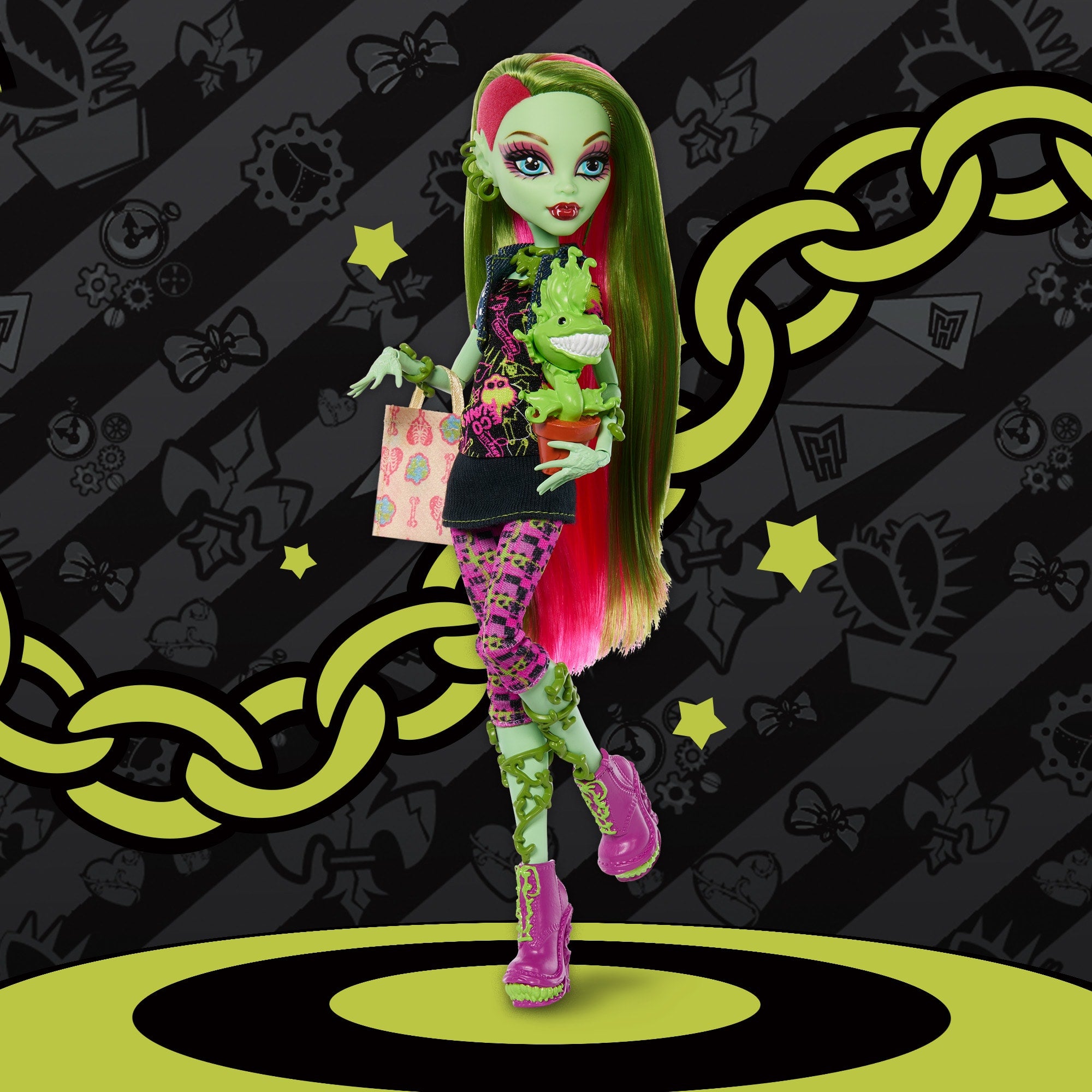 Monster High Boo-riginal Creeproduction Venus McFlytrap Doll - Image 3