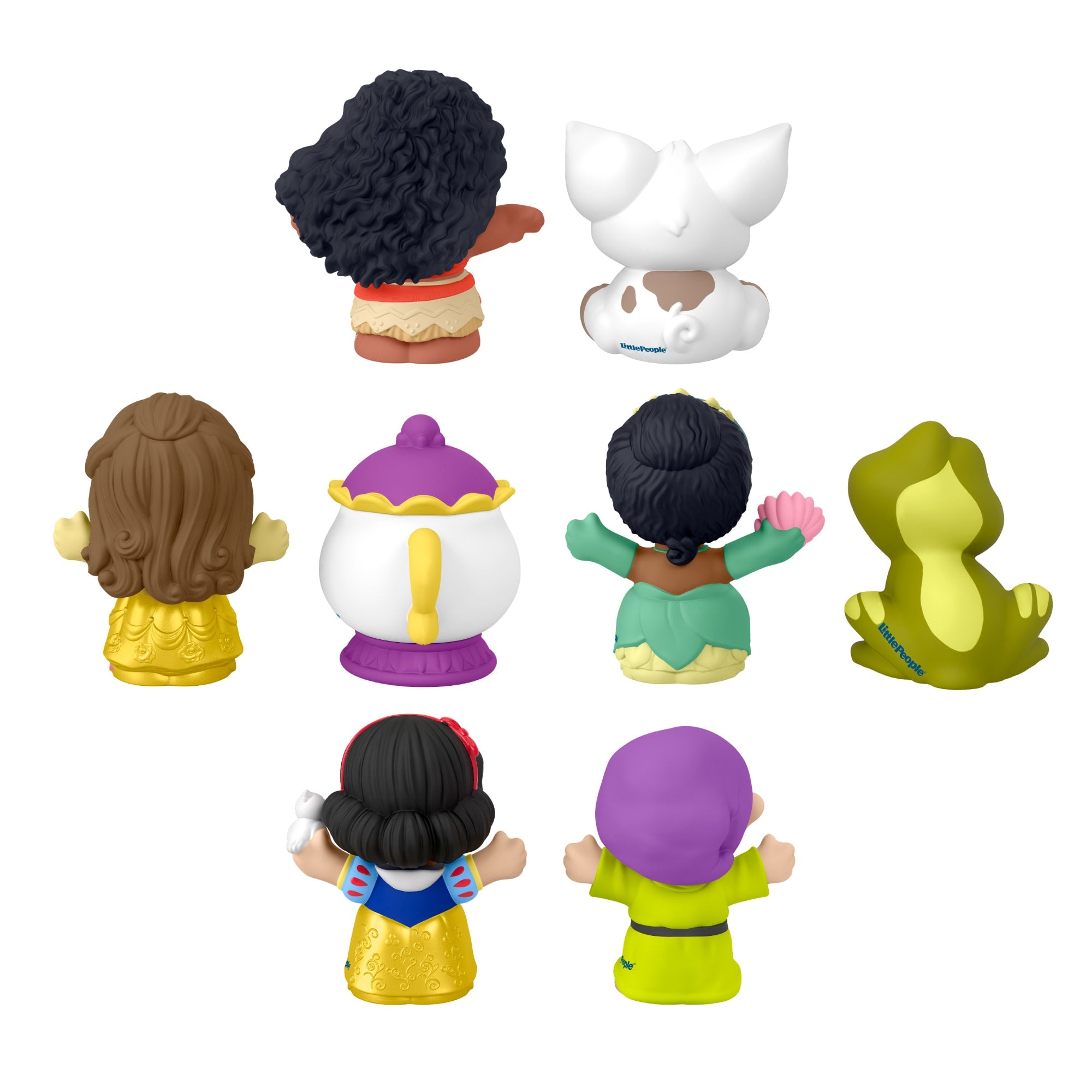 Fisher-Price Little People Disney Princess Story Duos Figure Pack. Toddler Toys. 8 Pieces - Image 4