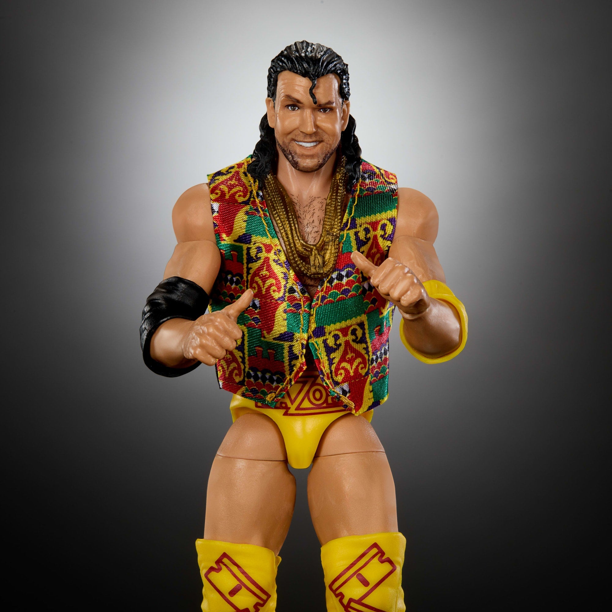 WWE Monday Night War Elite Collection Razor Ramon Action Figure & Dusty Rhodes Build-A-Figure Parts - Image 4