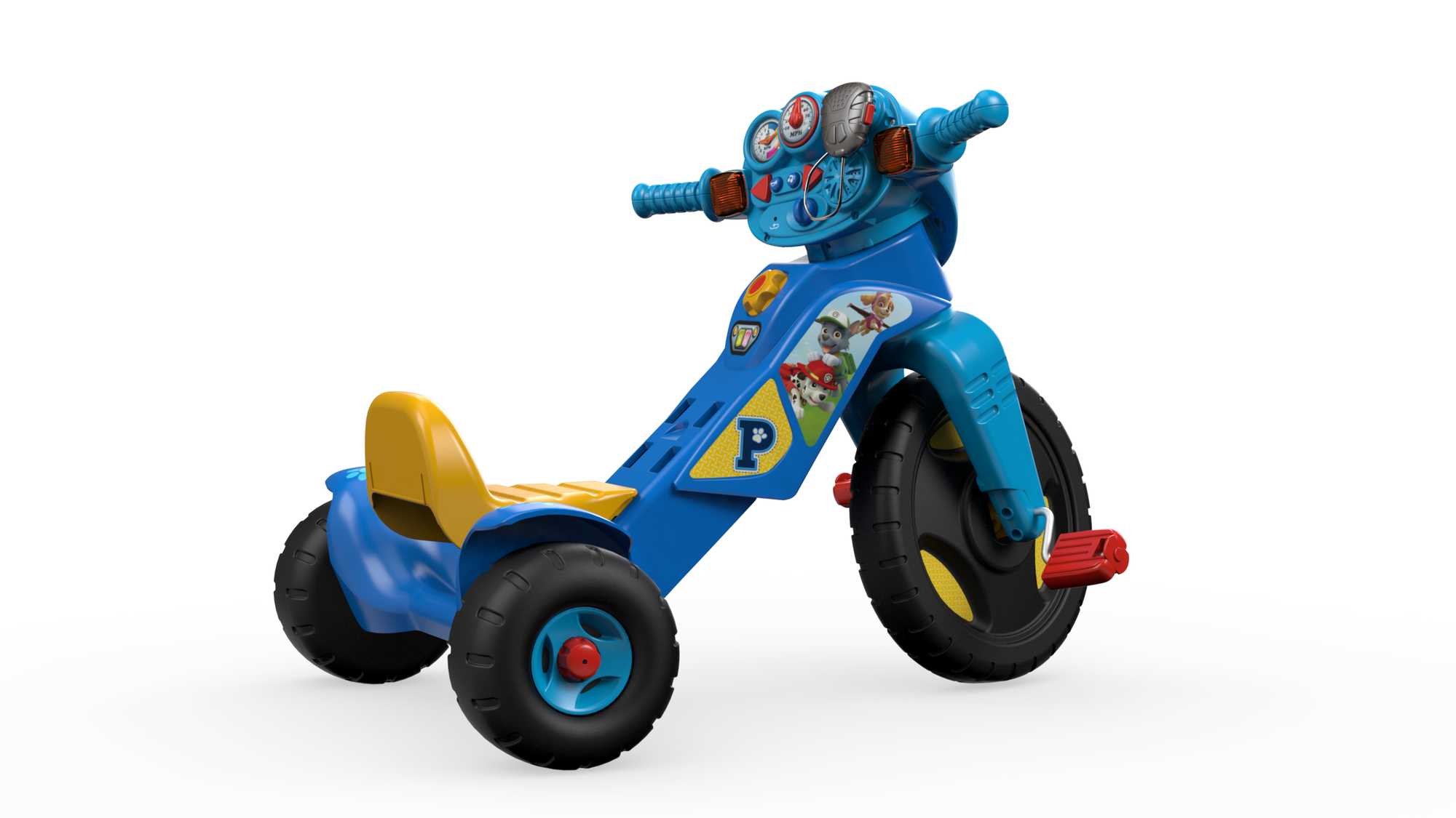 Fisher-Price Nickelodeon Paw Patrol Lights & Sounds Trike - Image 4