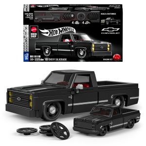 Mattel Brick Shop Hot Wheels Jogo de Construção Speed '83 Chevy Silverado