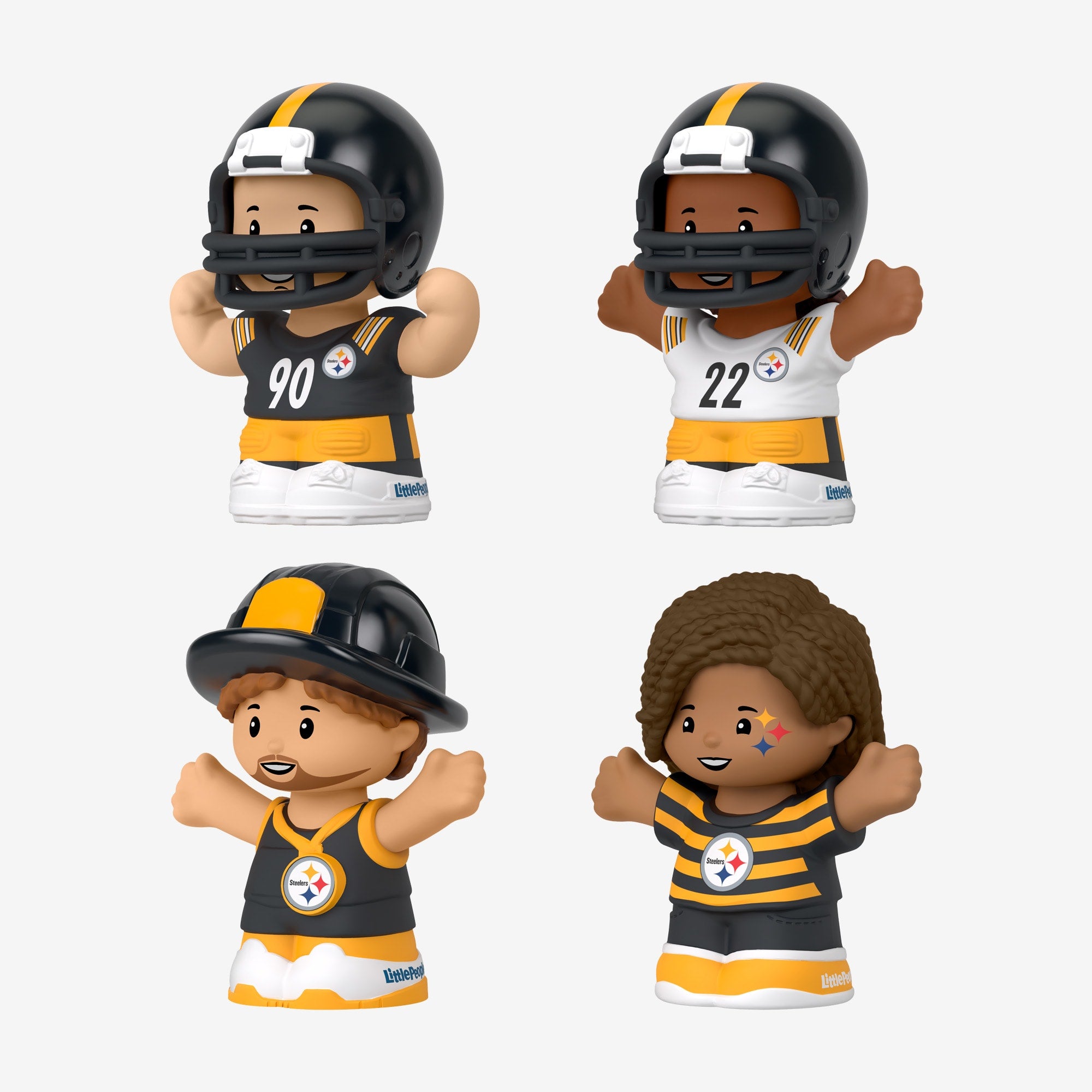 Little People Collector x NFL Pittsburgh Steelers Set - Image 4