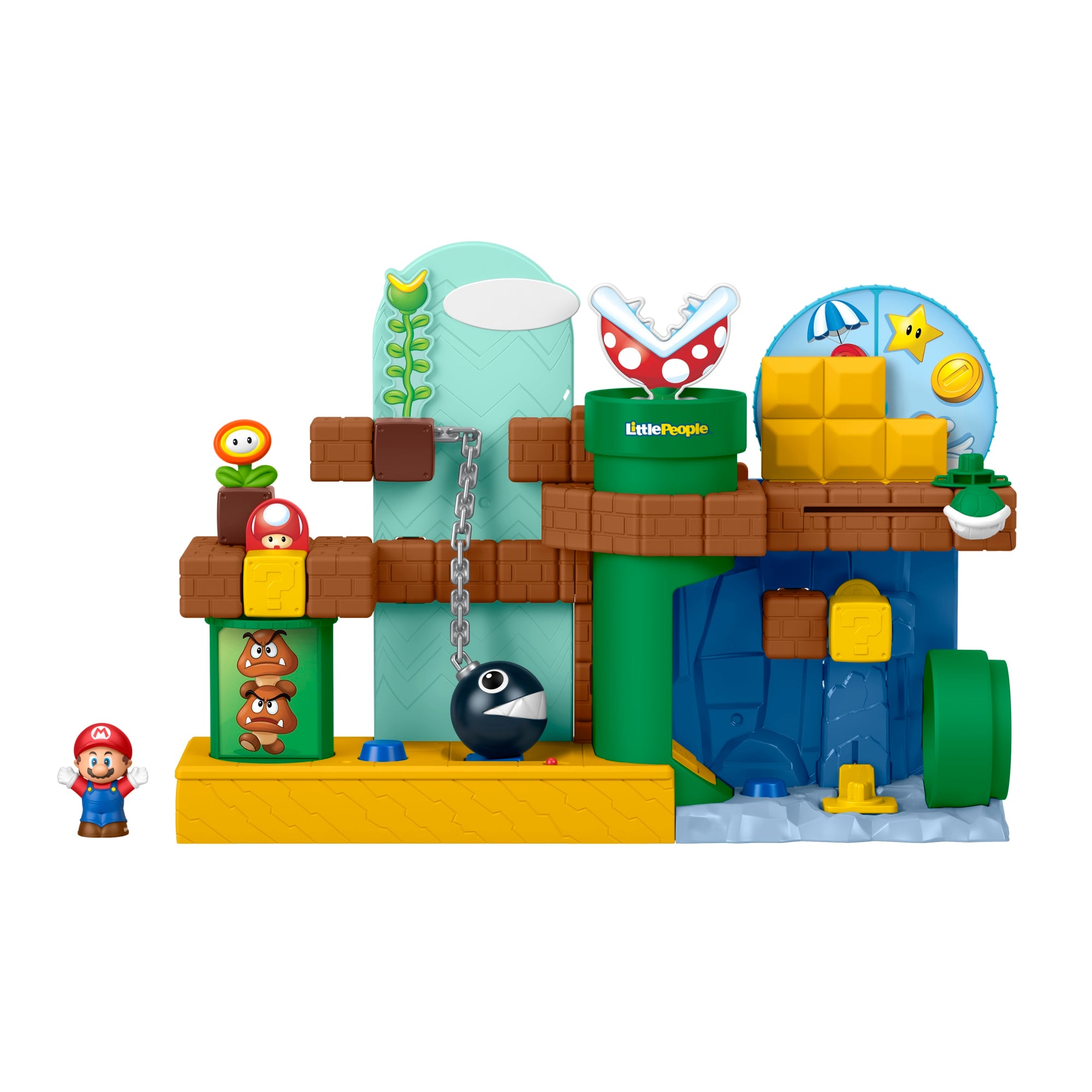 Fisher-Price-Coffret Mon Aventure Avec Mario Little People - Image 5