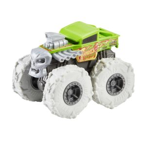 Hot Wheels Monster Trucks Twisted Tredz Vehicles. 1:43 Scale Creature-Themed Toy Truck
