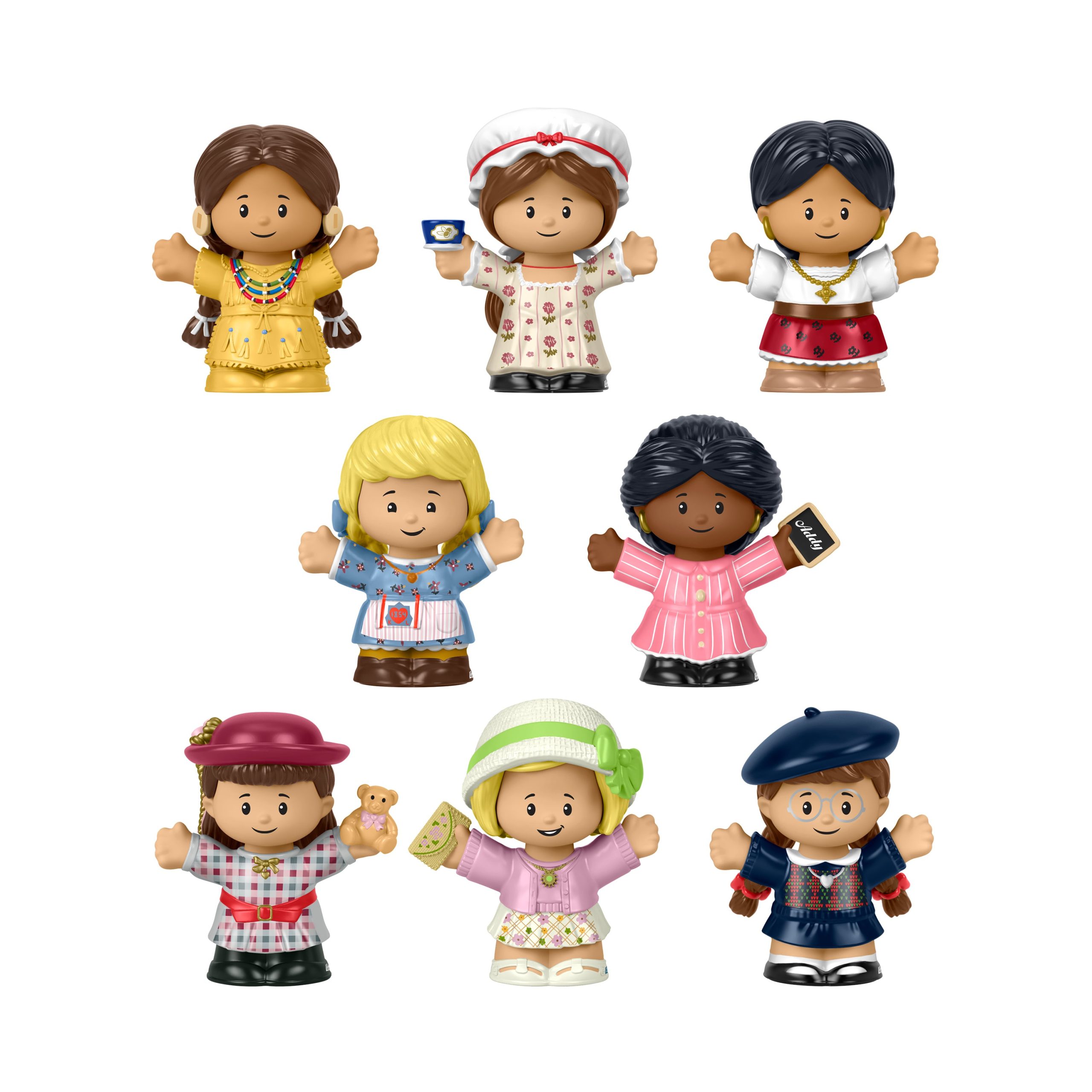 Little People Collector American Girl 40th Anniversary Special Edition Set For Fans. 8 Figures - Image 5