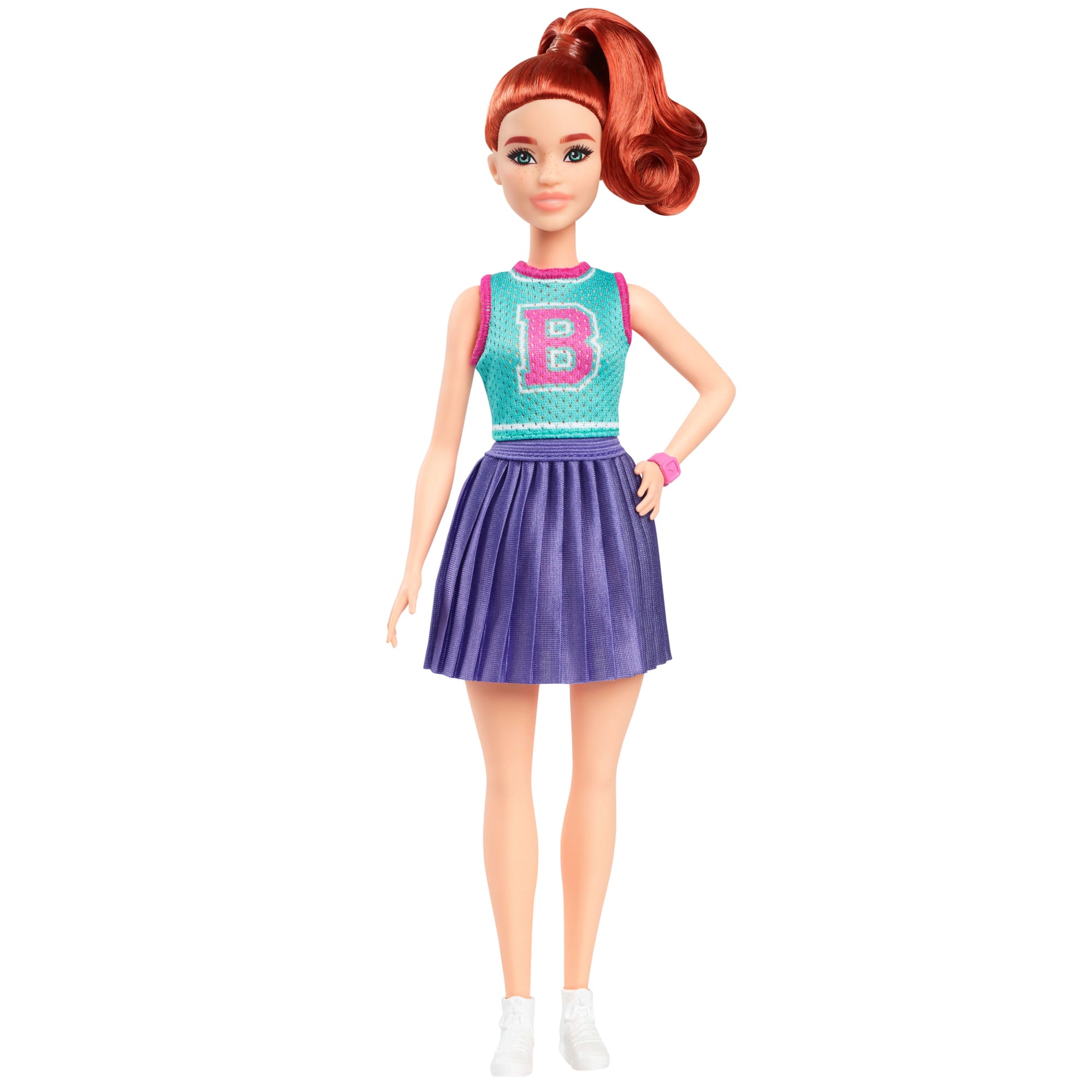 Barbie Fashionistas Poupée232. Rousse. Haut en Jersey