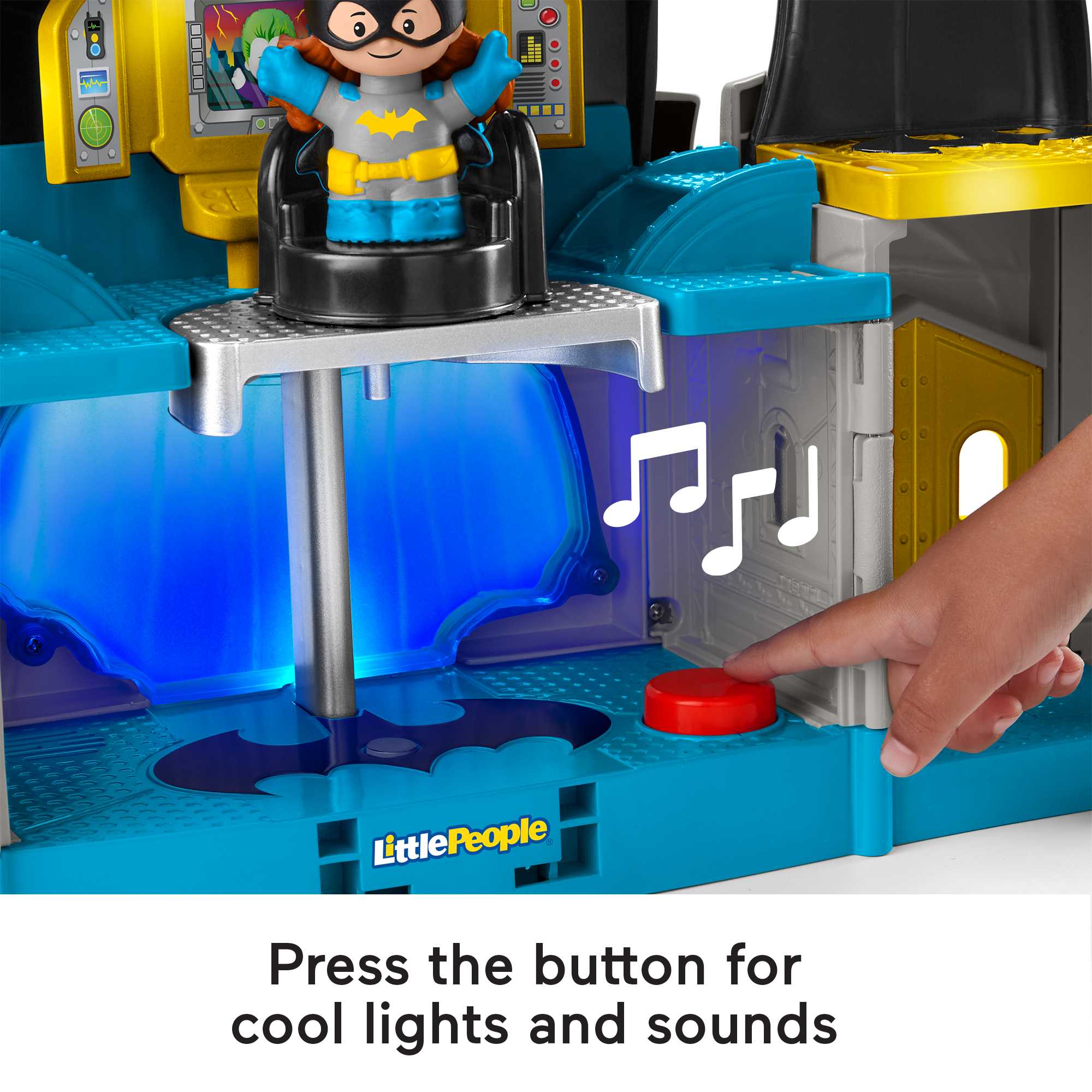 Fisher-Price Little People DC Super Friends Deluxe Batcave - Image 3