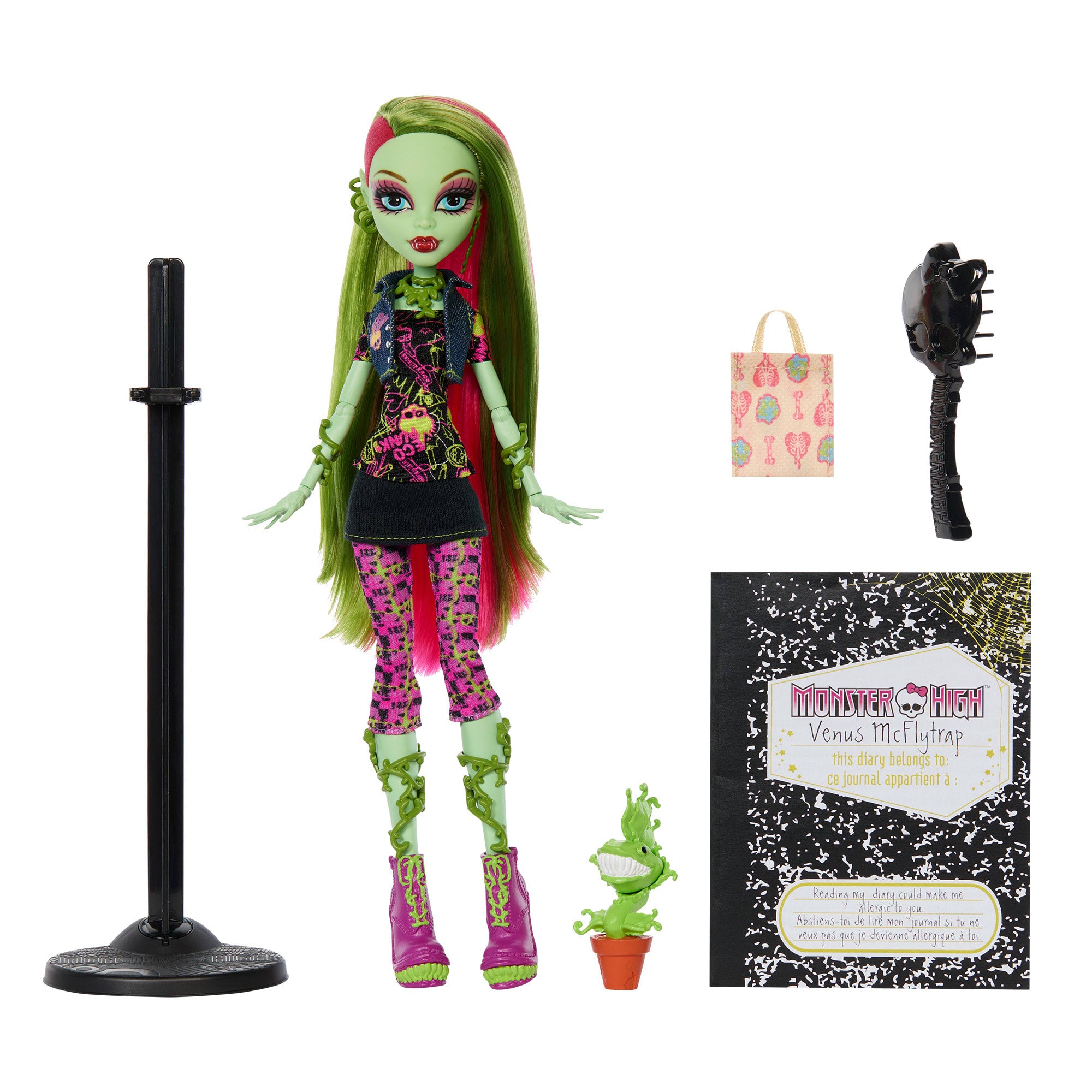 Monster High Boo-riginal Creeproduction Venus McFlytrap Doll - Image 7