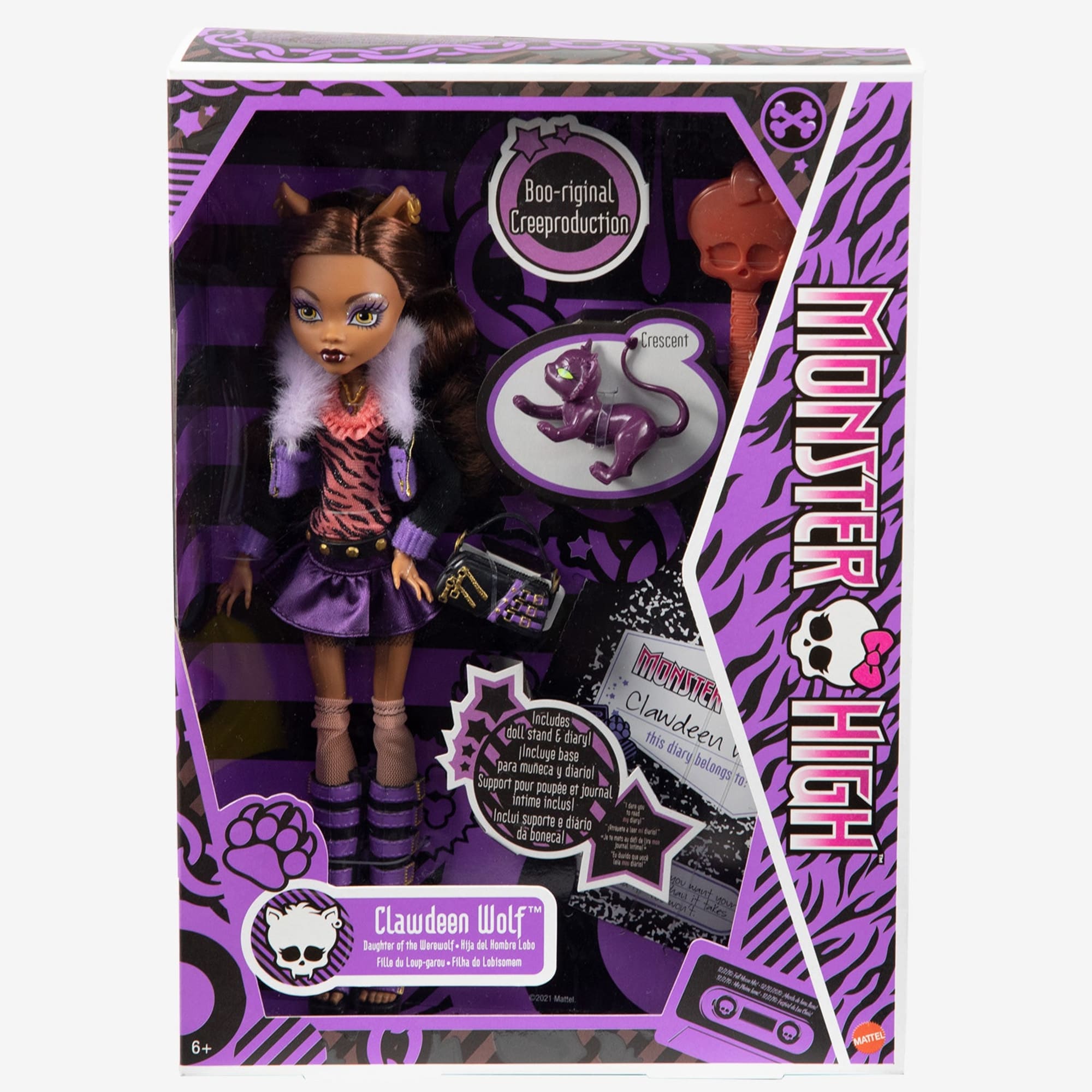 Monster High Clawdeen Wolf Reproduction Doll - Image 8
