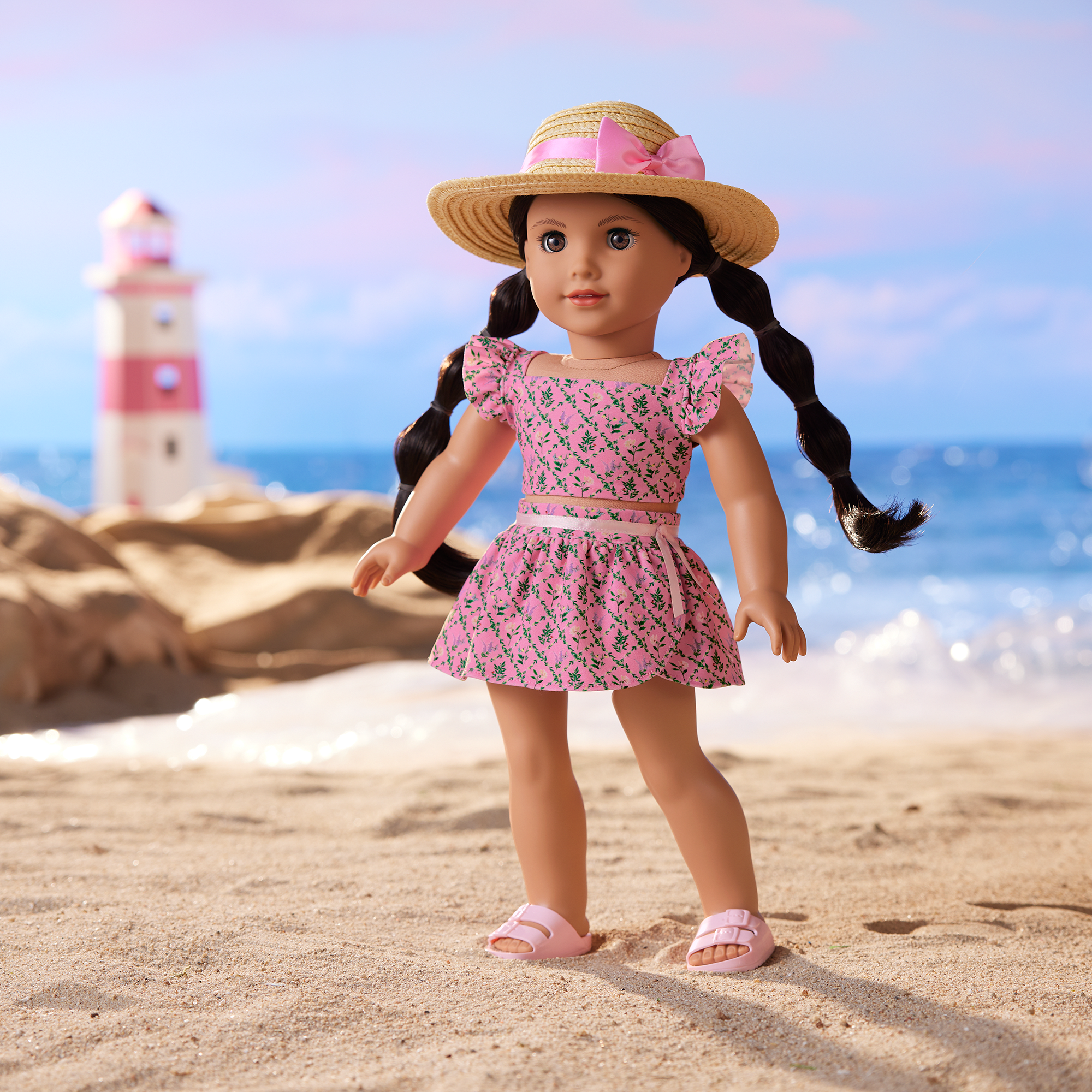 Raquel's™ Beach Outfit for 18-inch Dolls (Girl of the Year™ 2026) - Image 11