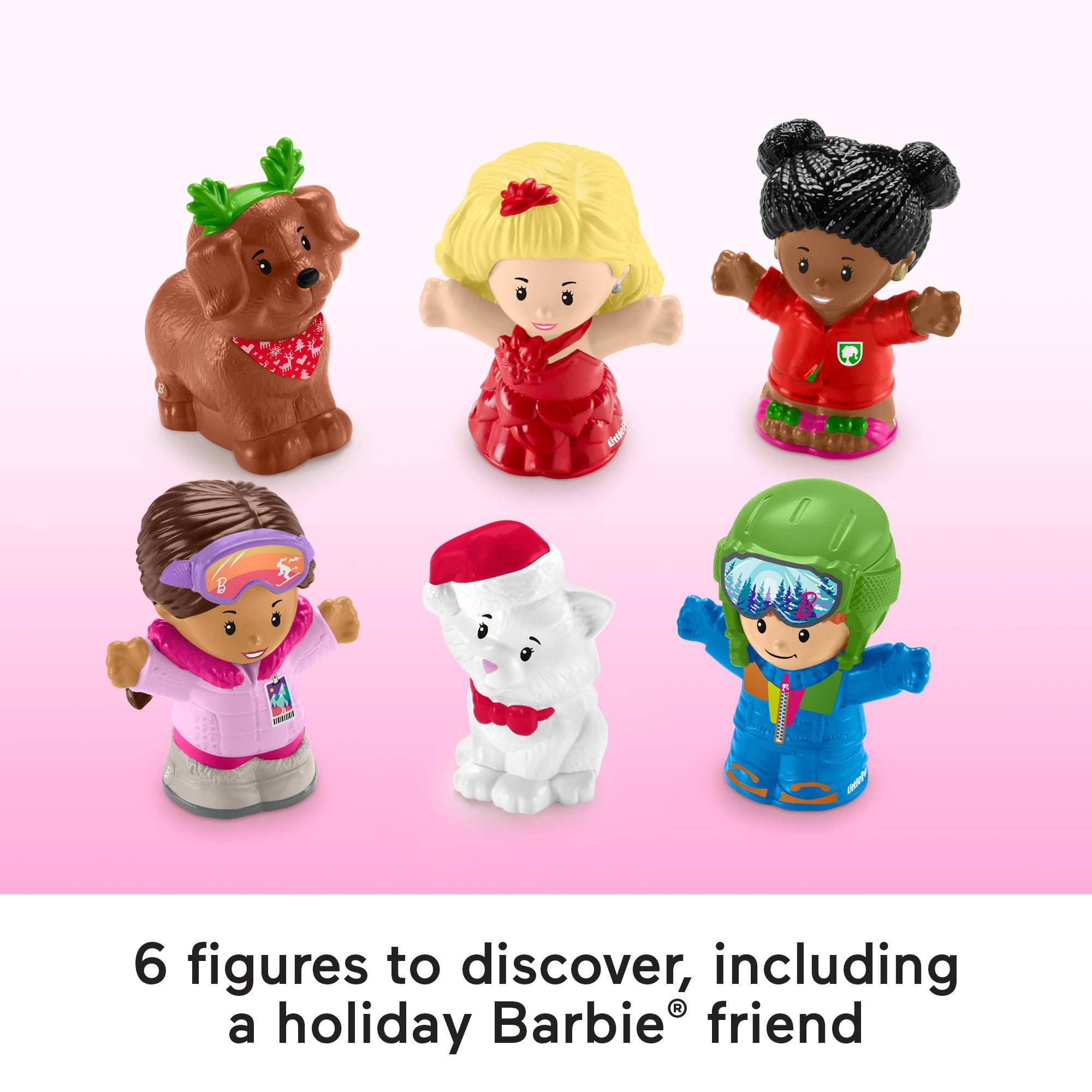 Fisher-Price Little People Barbie Advent Calendar Playset. Christmas Gift For Toddlers. 24 Toys - Image 5
