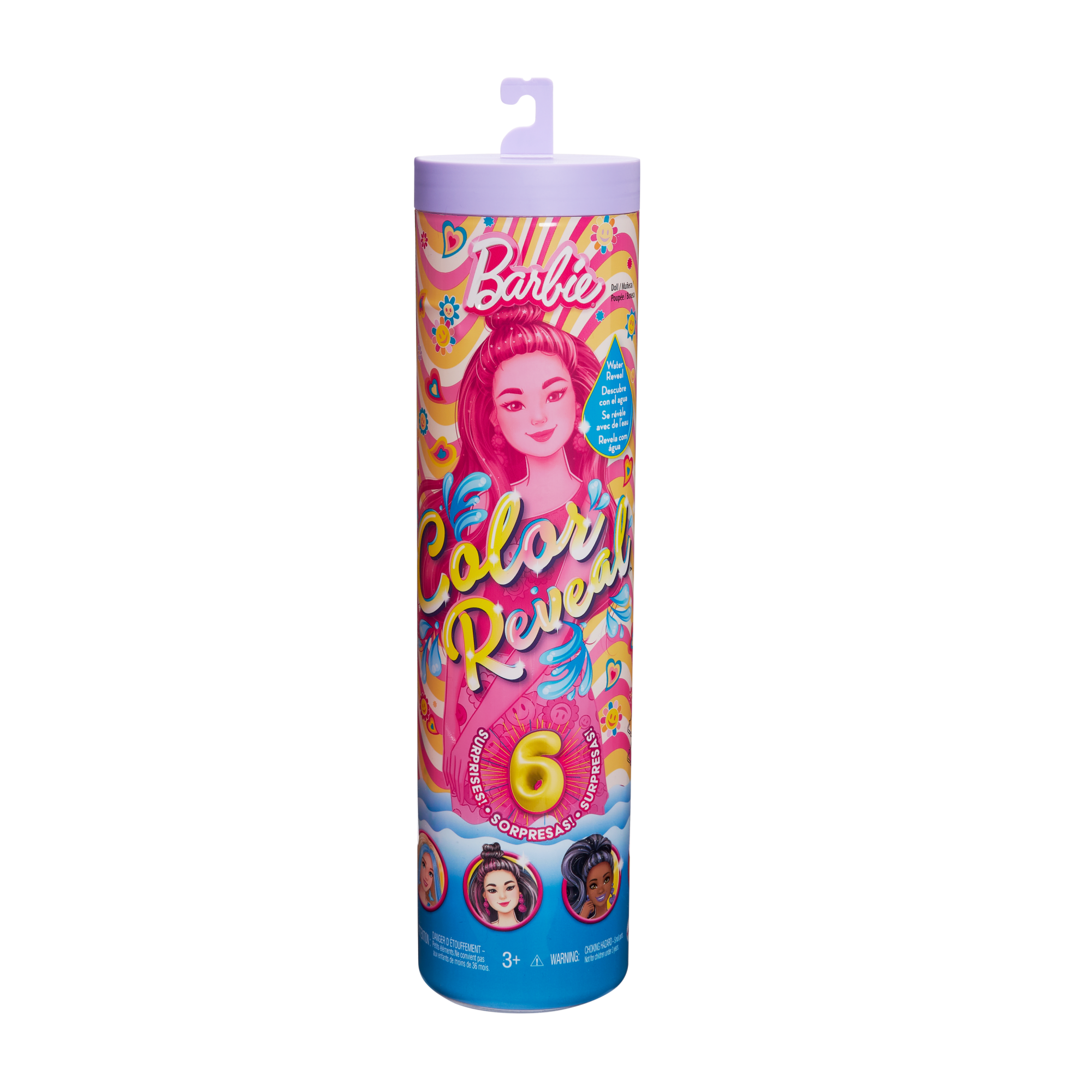 Barbie Color Reveal Série Groovy Poupée et Accessoires. 6 Surprises - Image 5