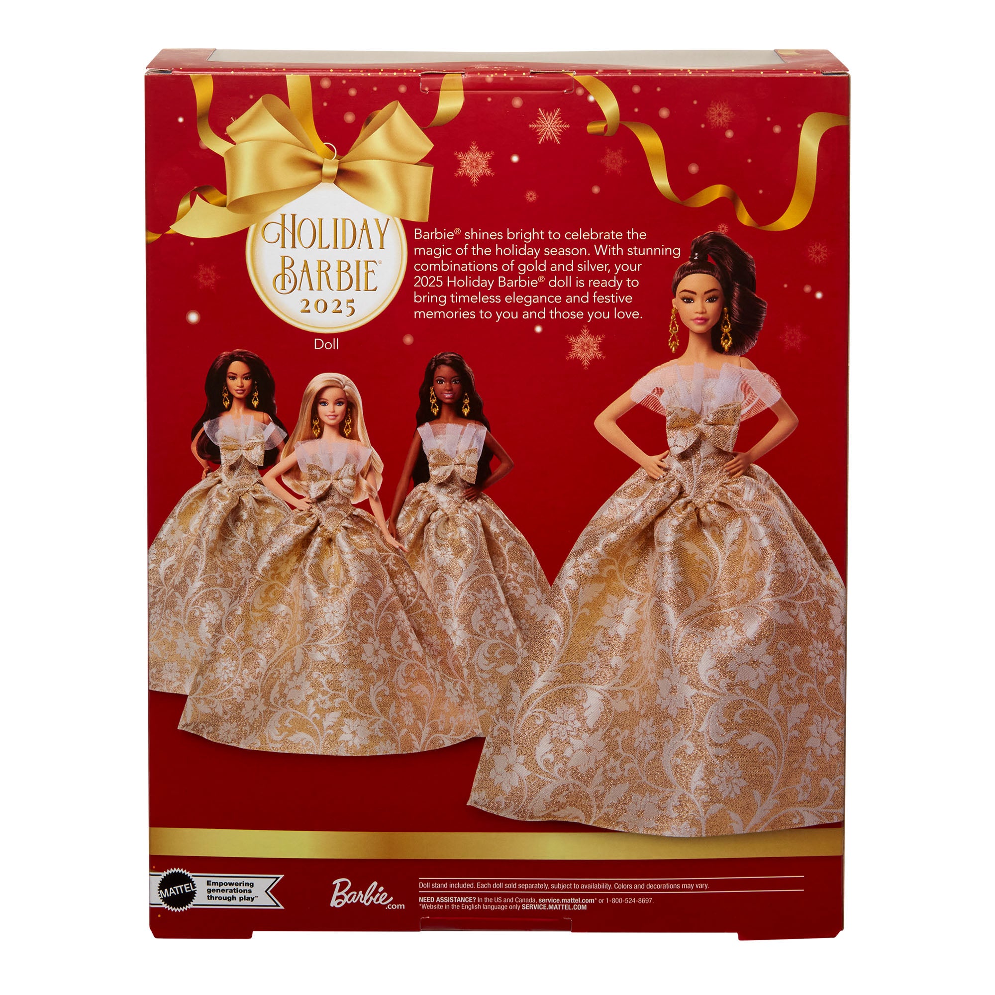 2025 Holiday Barbie Doll 2 - Image 9